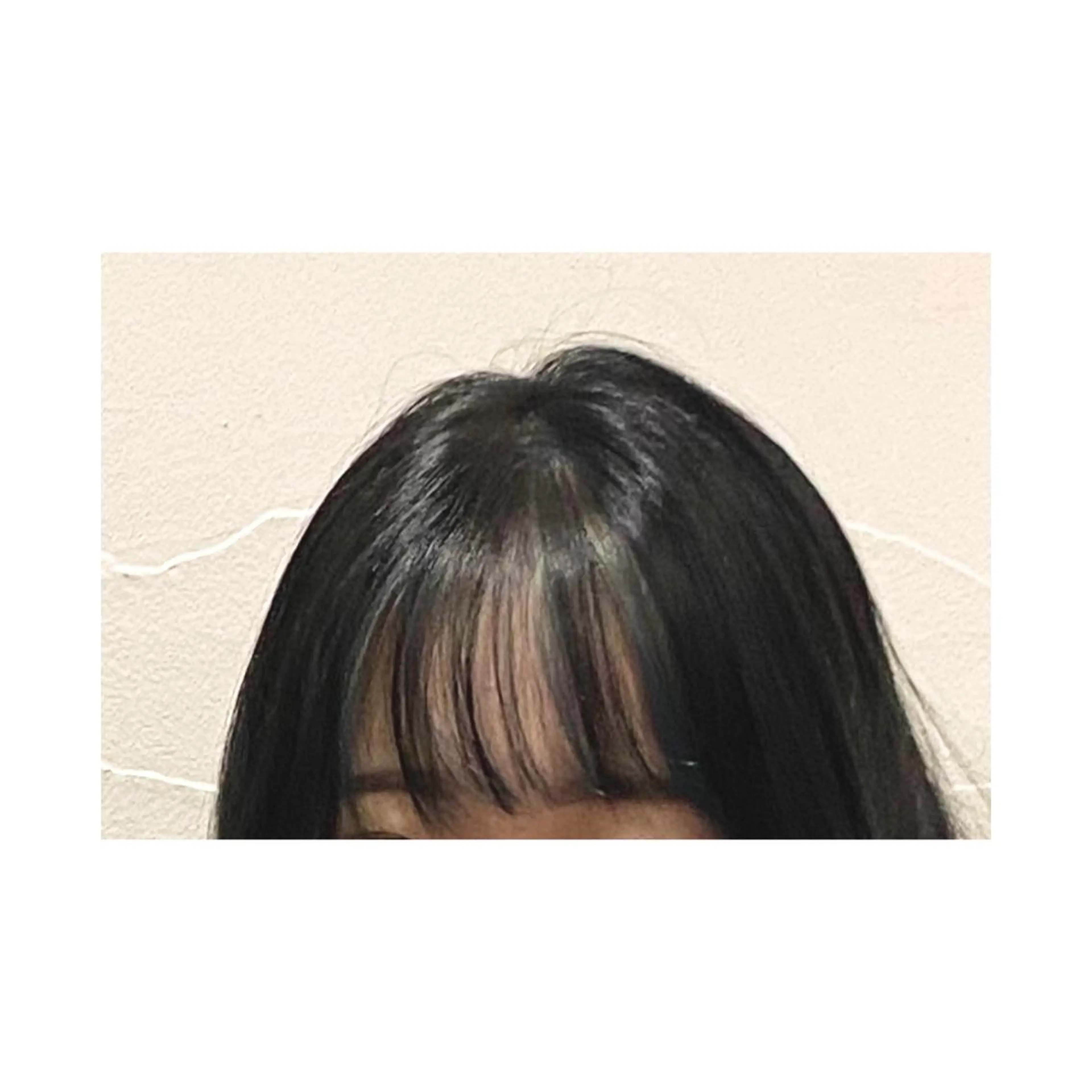 セミロング カラー 水原 恵莉香のヘアスタイル