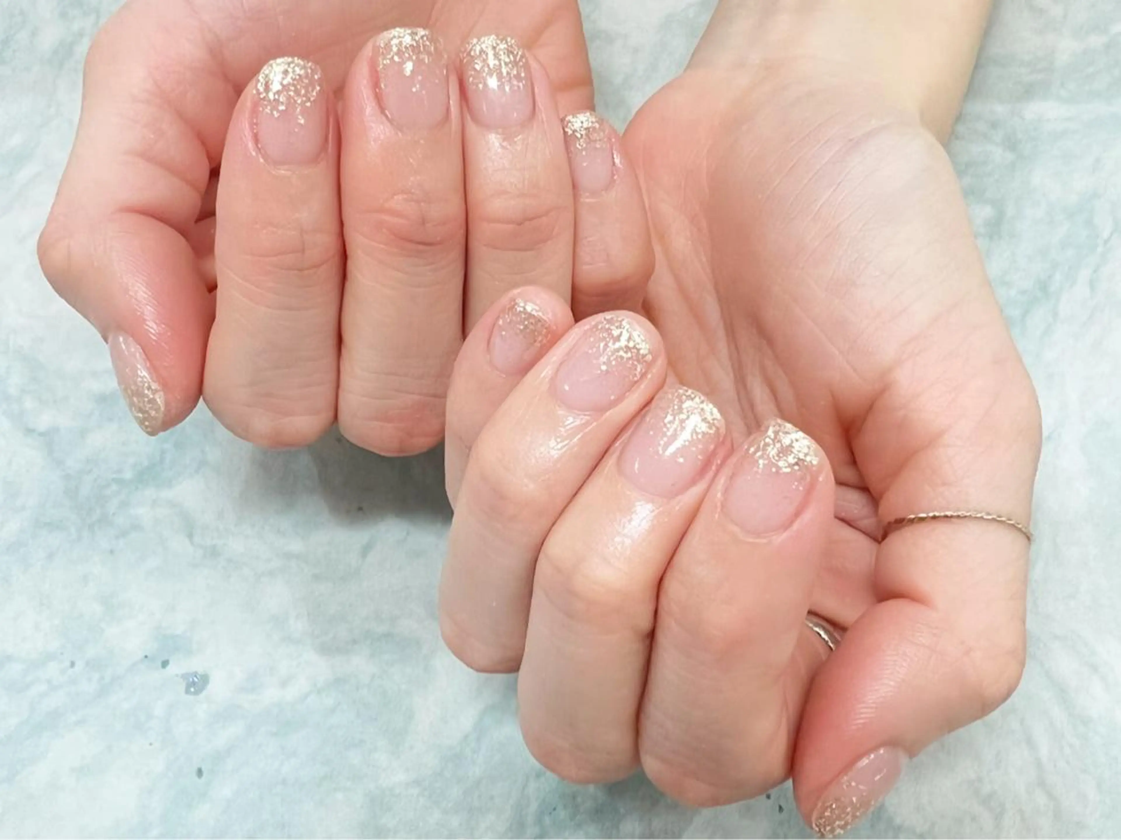 リピーター🌿Hand💅ワンカラー、カラグラ、ラメグラのみ⚠️オフ代別途500円の写真