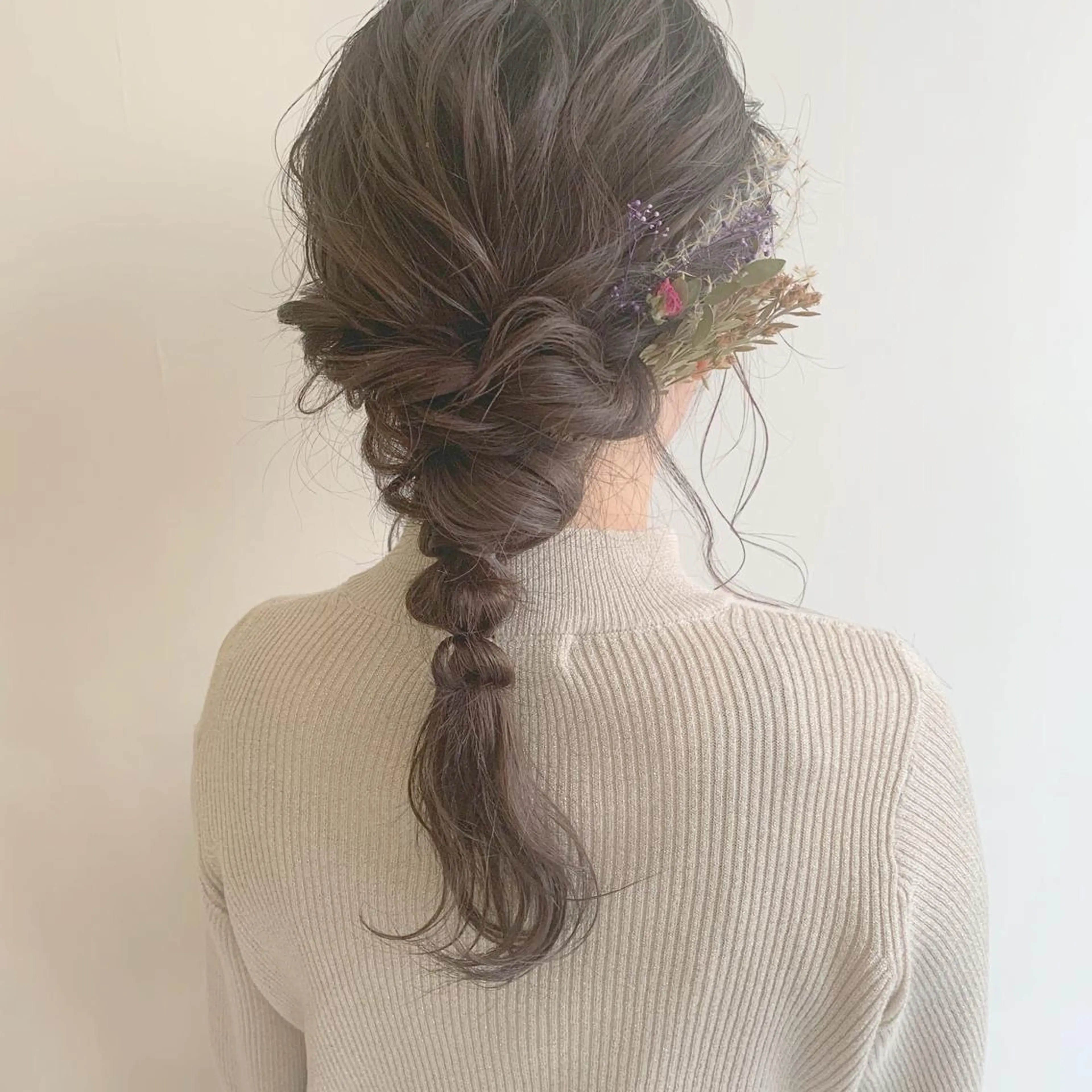 ヘアアレンジ moeka レイヤー /艶カラー/韓国のヘアスタイル