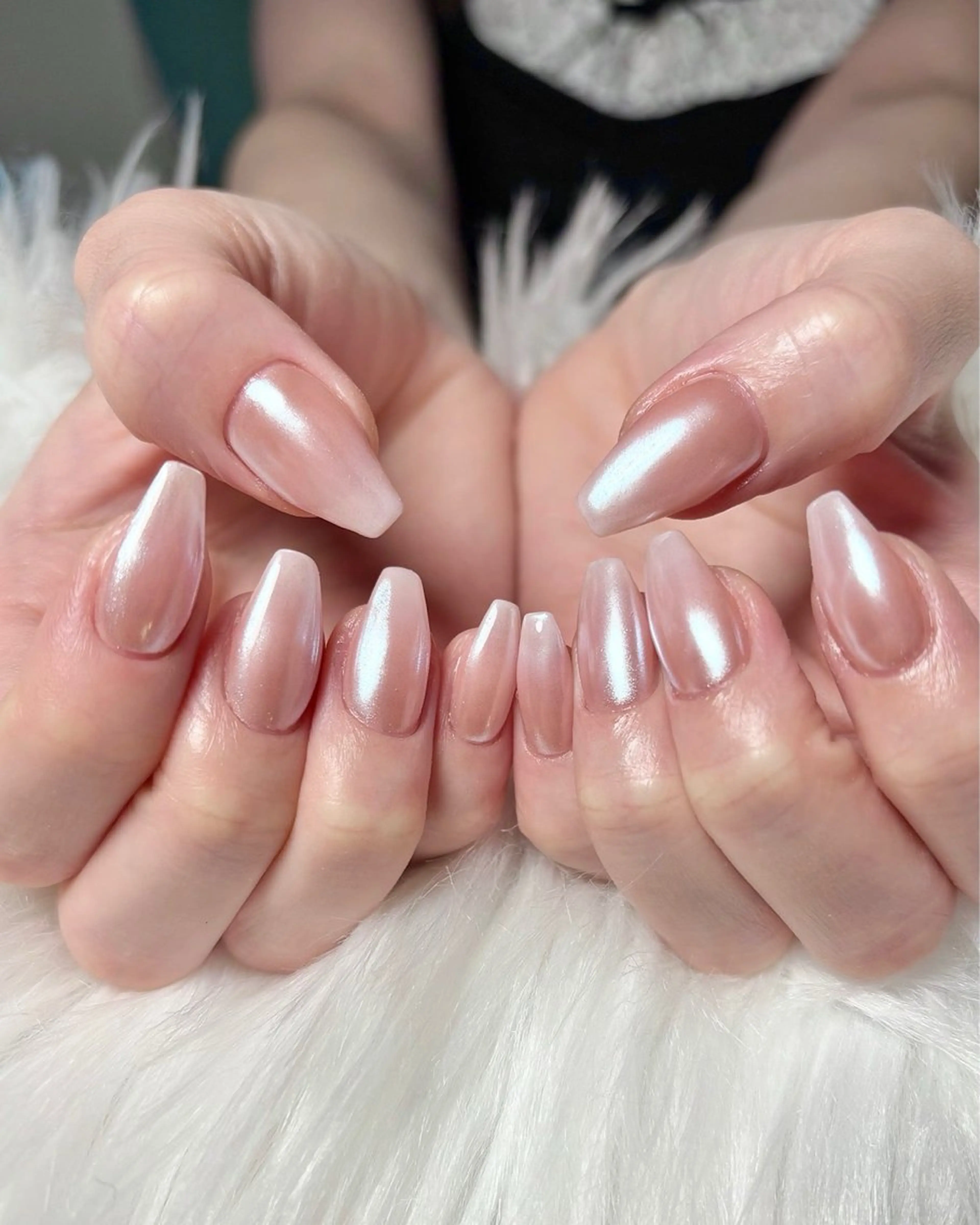 ネイル ミラーネイル ハンドネイル haac nailsのネイルデザイン
