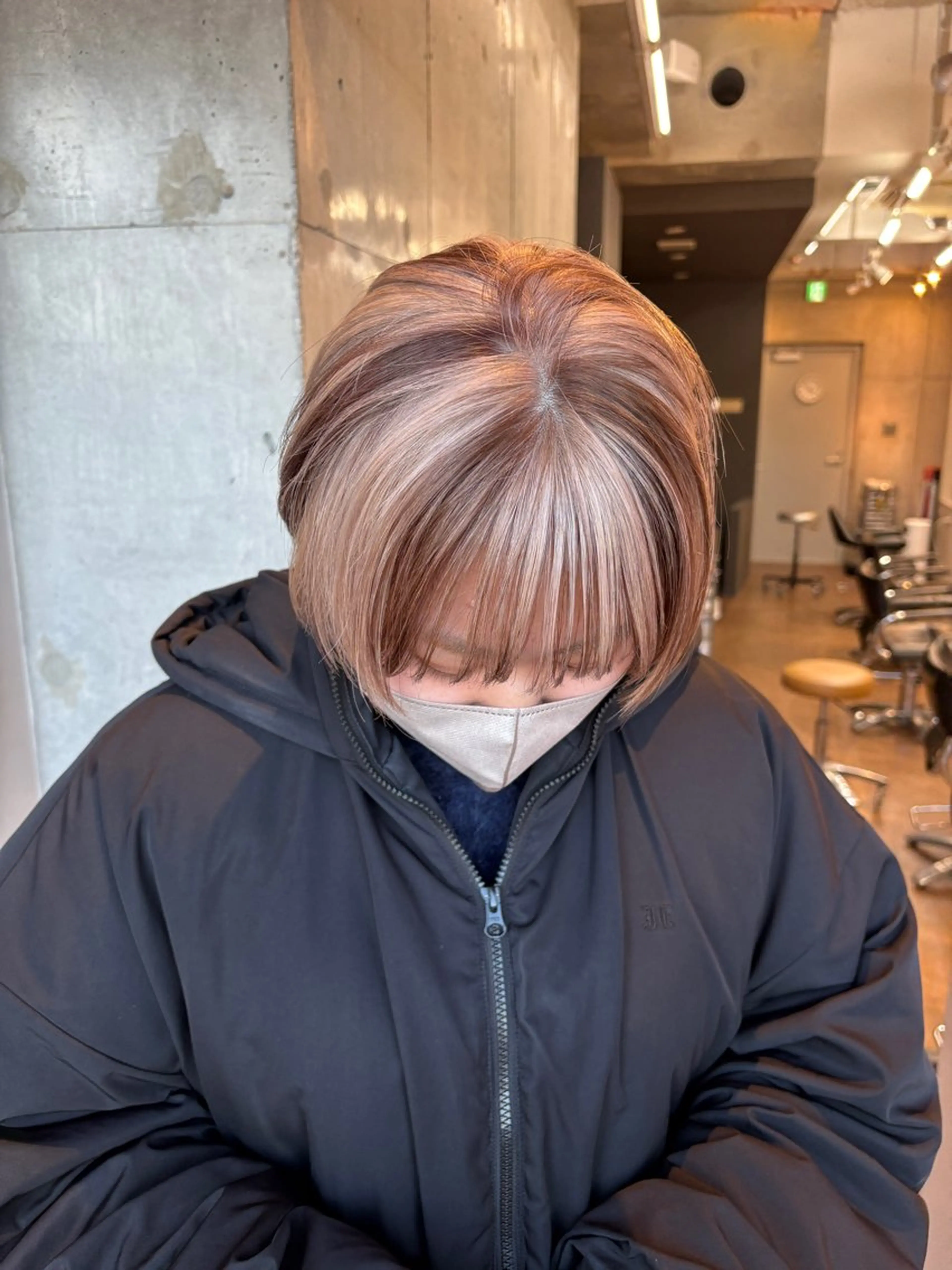 ショート カット ヘアカラー 🍸nana/透明感 カラー/レイヤー✨のヘアスタイル