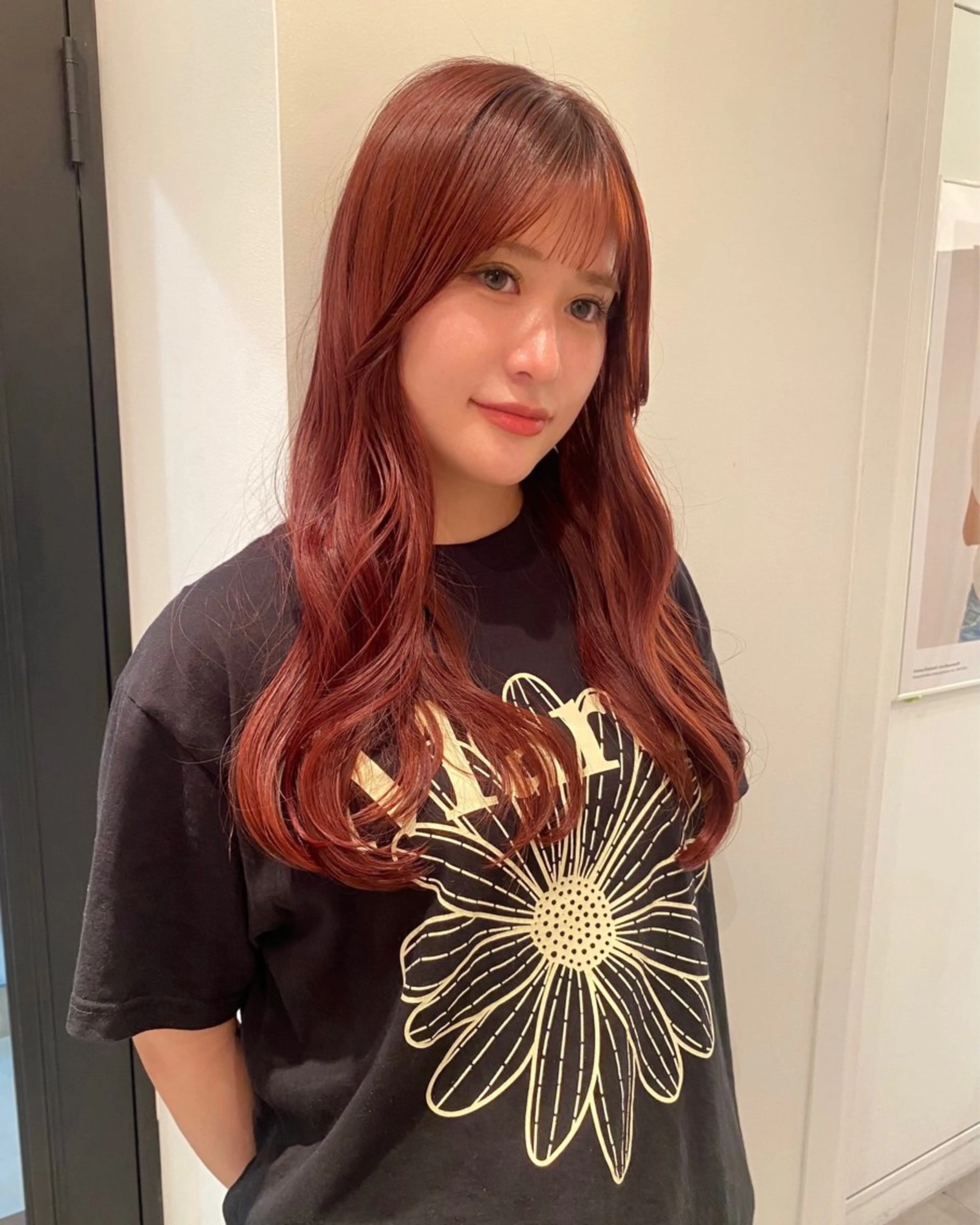 ロング カラー ヘアカラー riria/ボブ /透明感カラー🎀のヘアスタイル