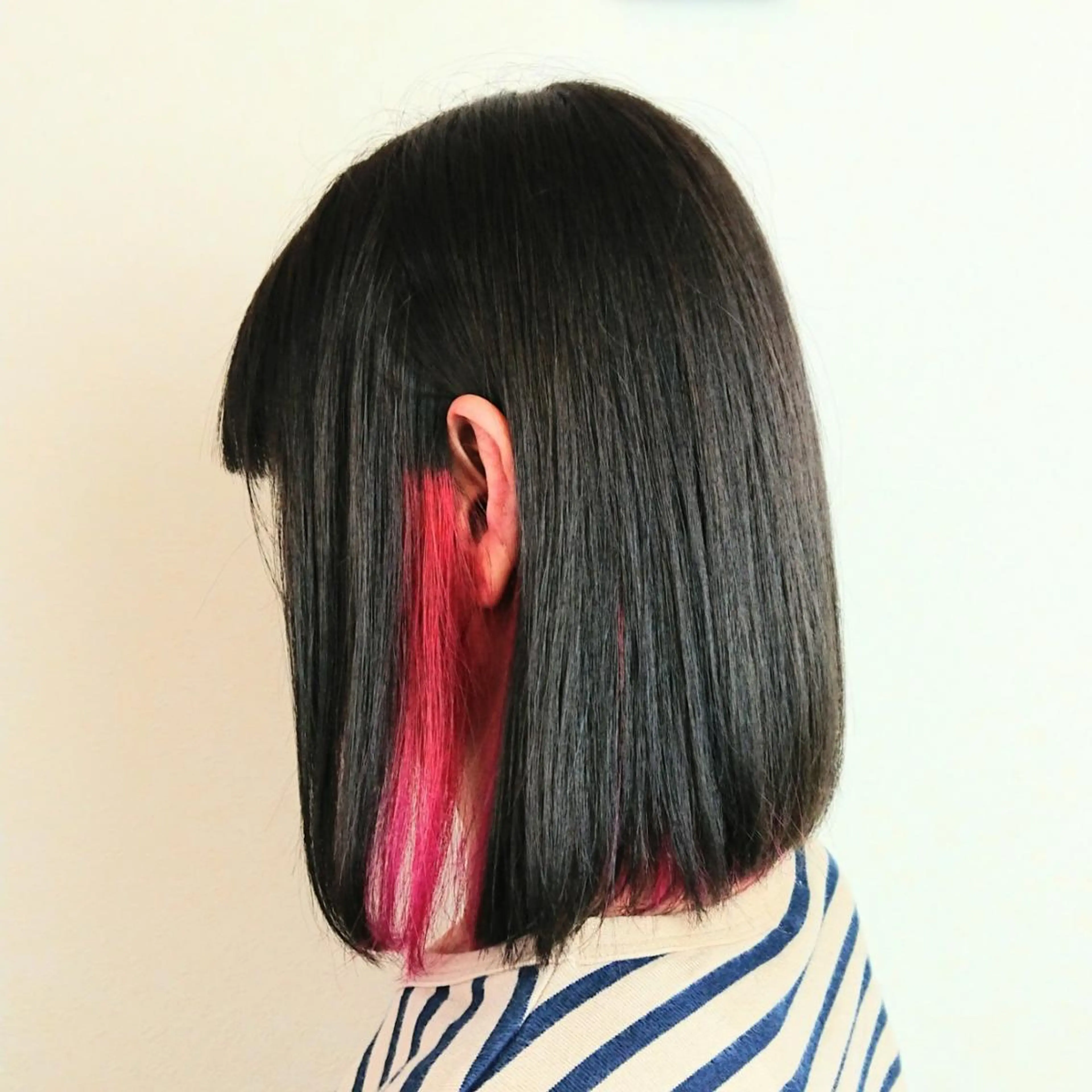 ショート カラー ヘアアレンジ グラデ❣️インナー 派手髪Fumiyoのヘアスタイル