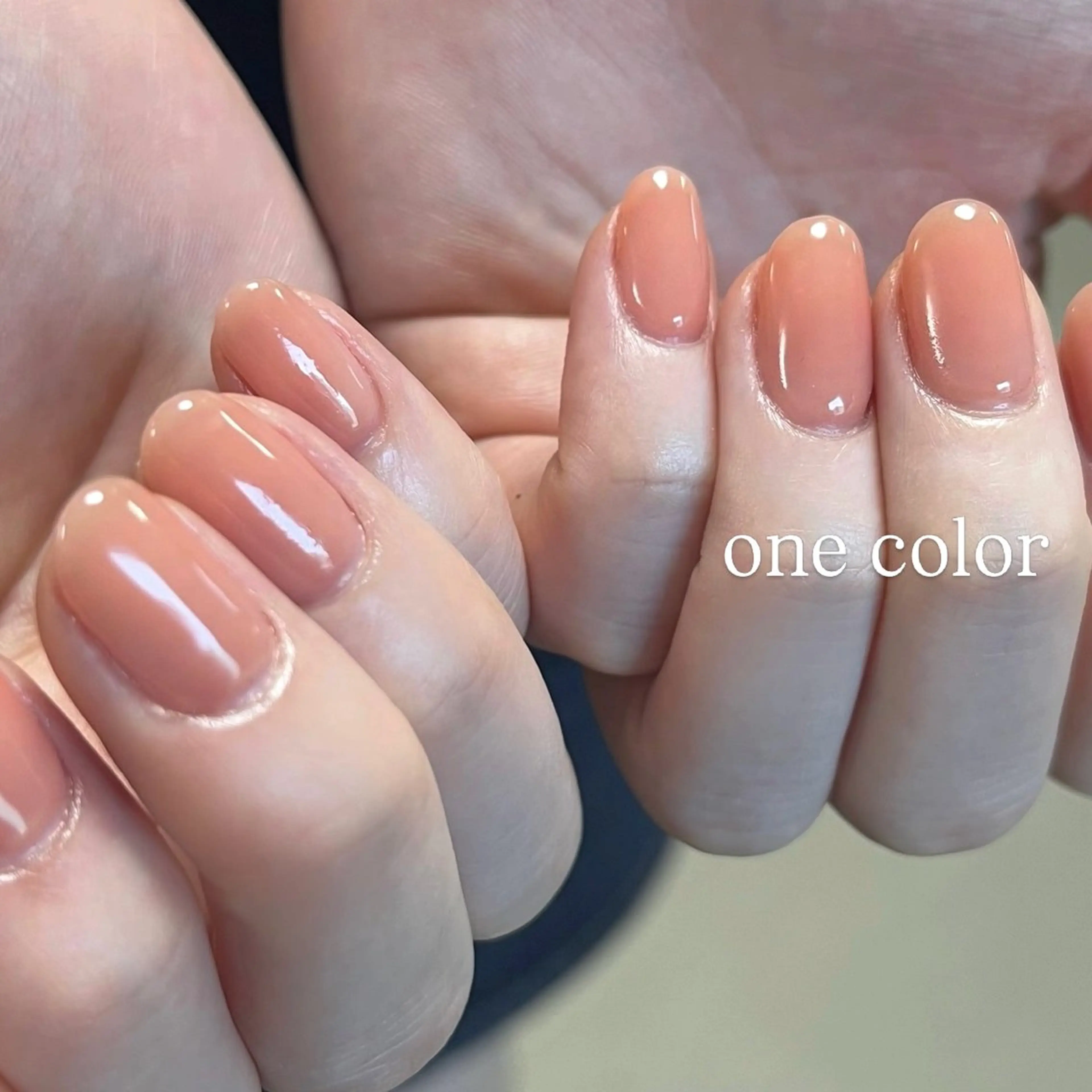 ˗ˏˋミニモ限定☁️ ˎˊ˗ 自爪に優しいフィルイン×上品ワンカラー💅🏻の写真