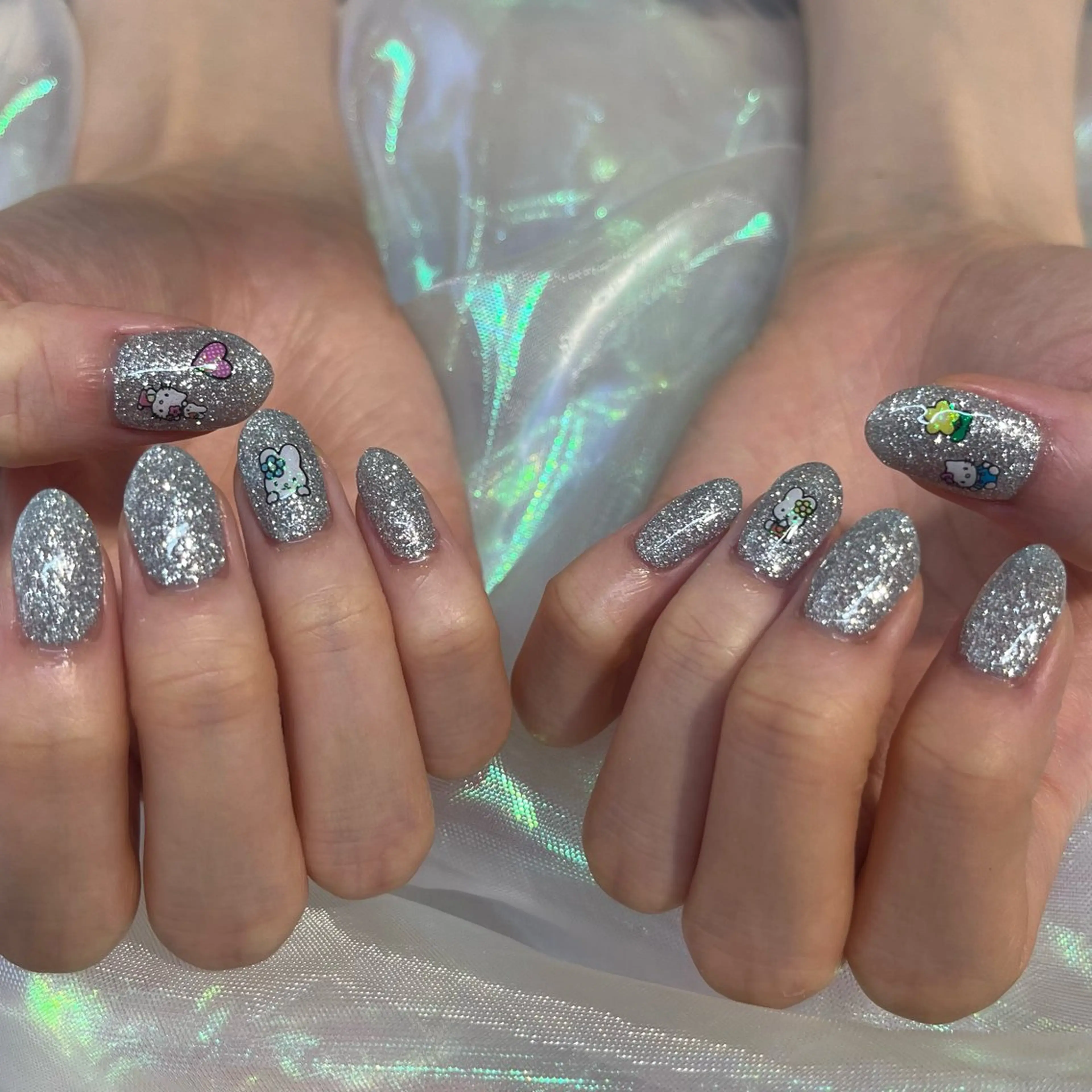 ネイル フラッシュネイル 渡邊 あかりのネイルデザイン