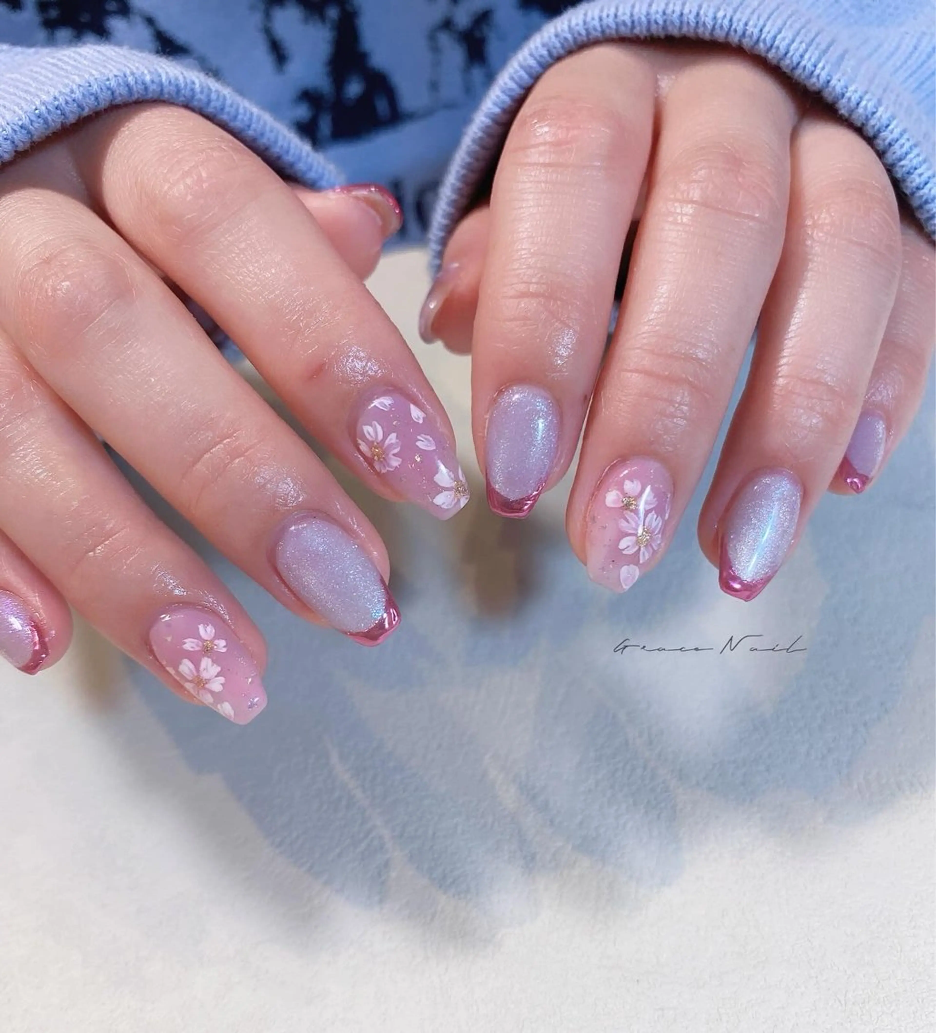 ネイル ハンドネイル ☆*｡Grace Nail｡*☆のネイルデザイン