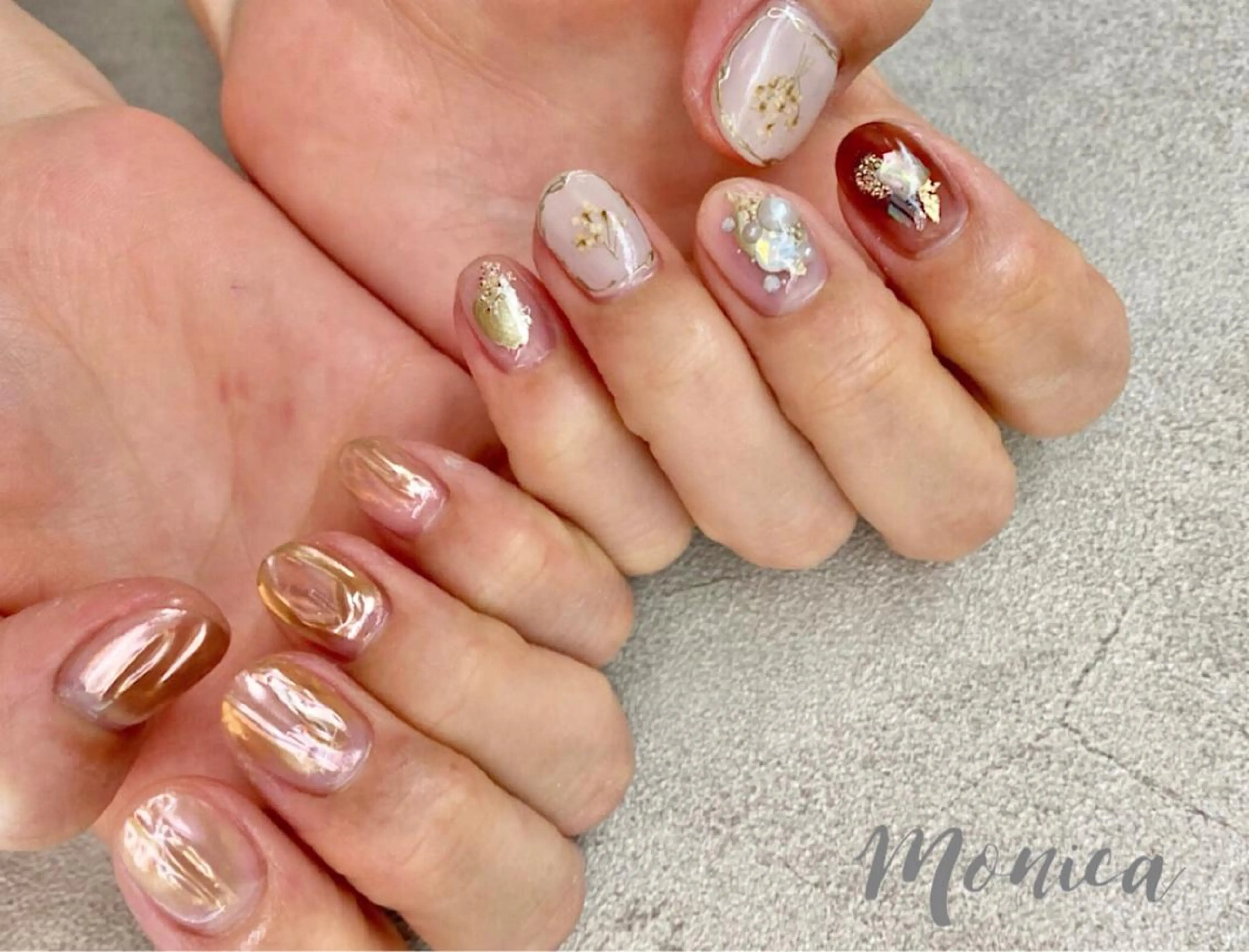 ネイル ハンドネイル nailsalon MONICAのネイルデザイン