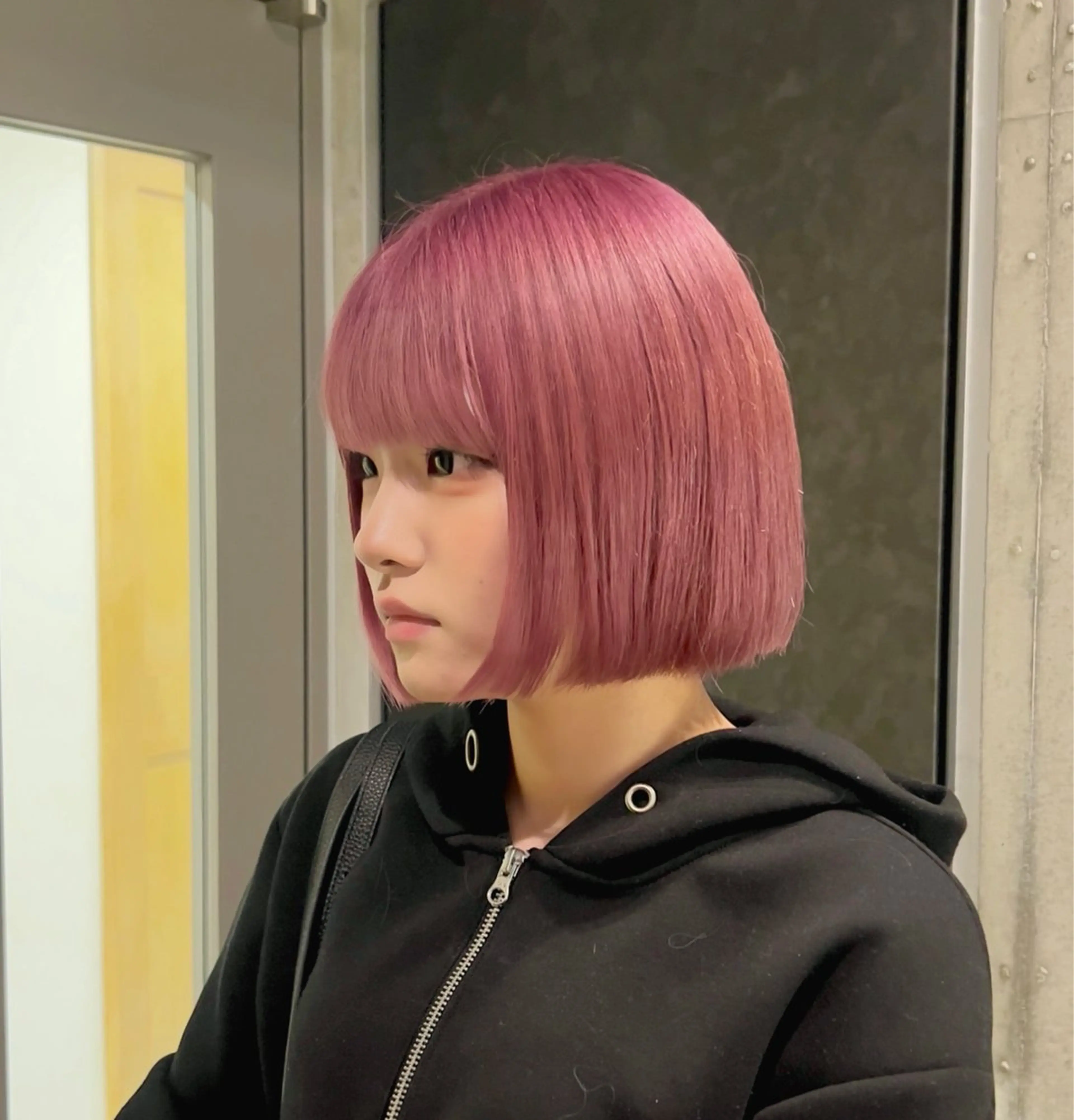 ショート カット ヘアカラー トリートメント ヘッドスパ 透明感/血色カラー/ 似合せレイヤー/ゆいのヘアスタイル