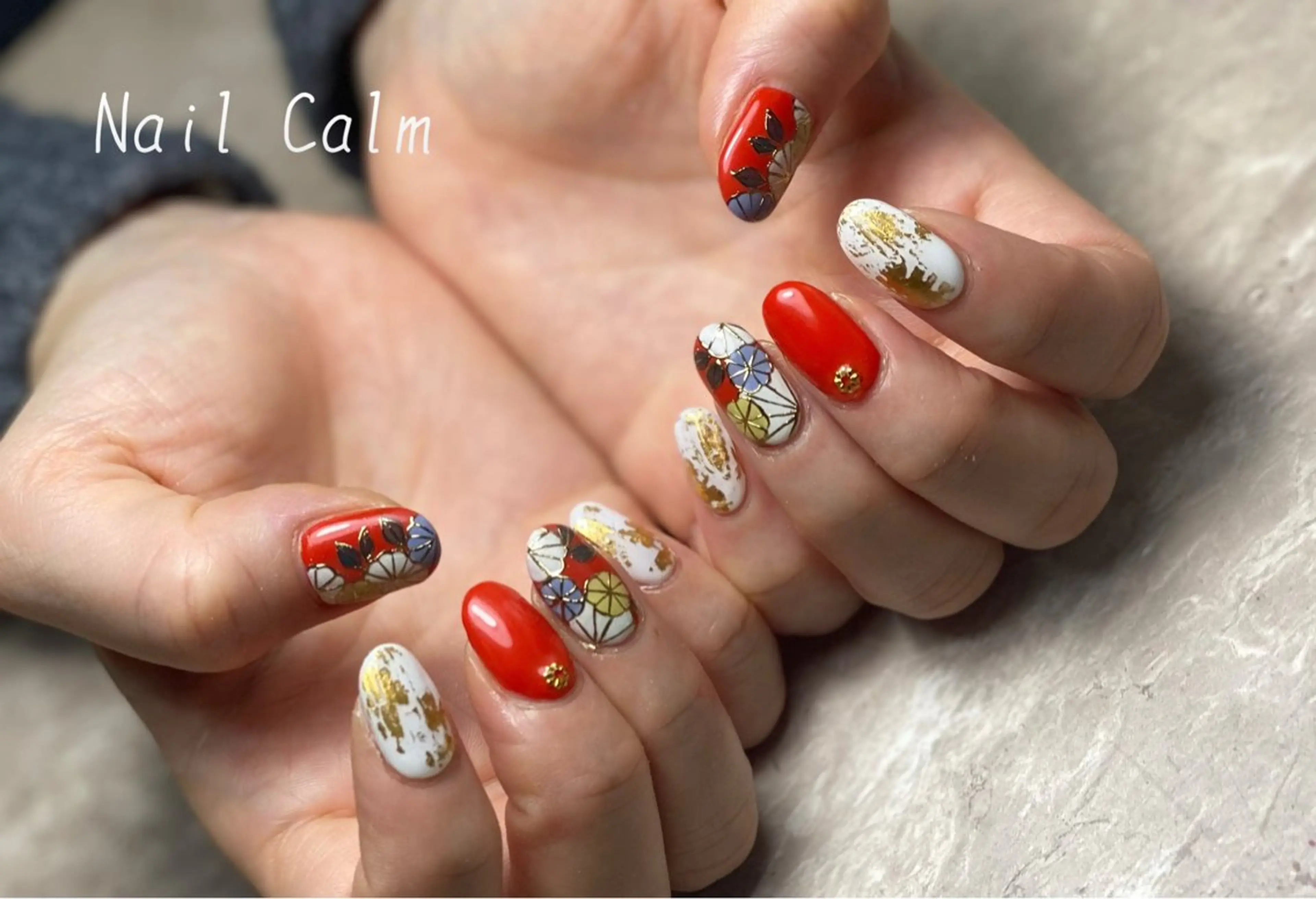 ネイル ハンドネイル プライベートサロン Calmのネイルデザイン