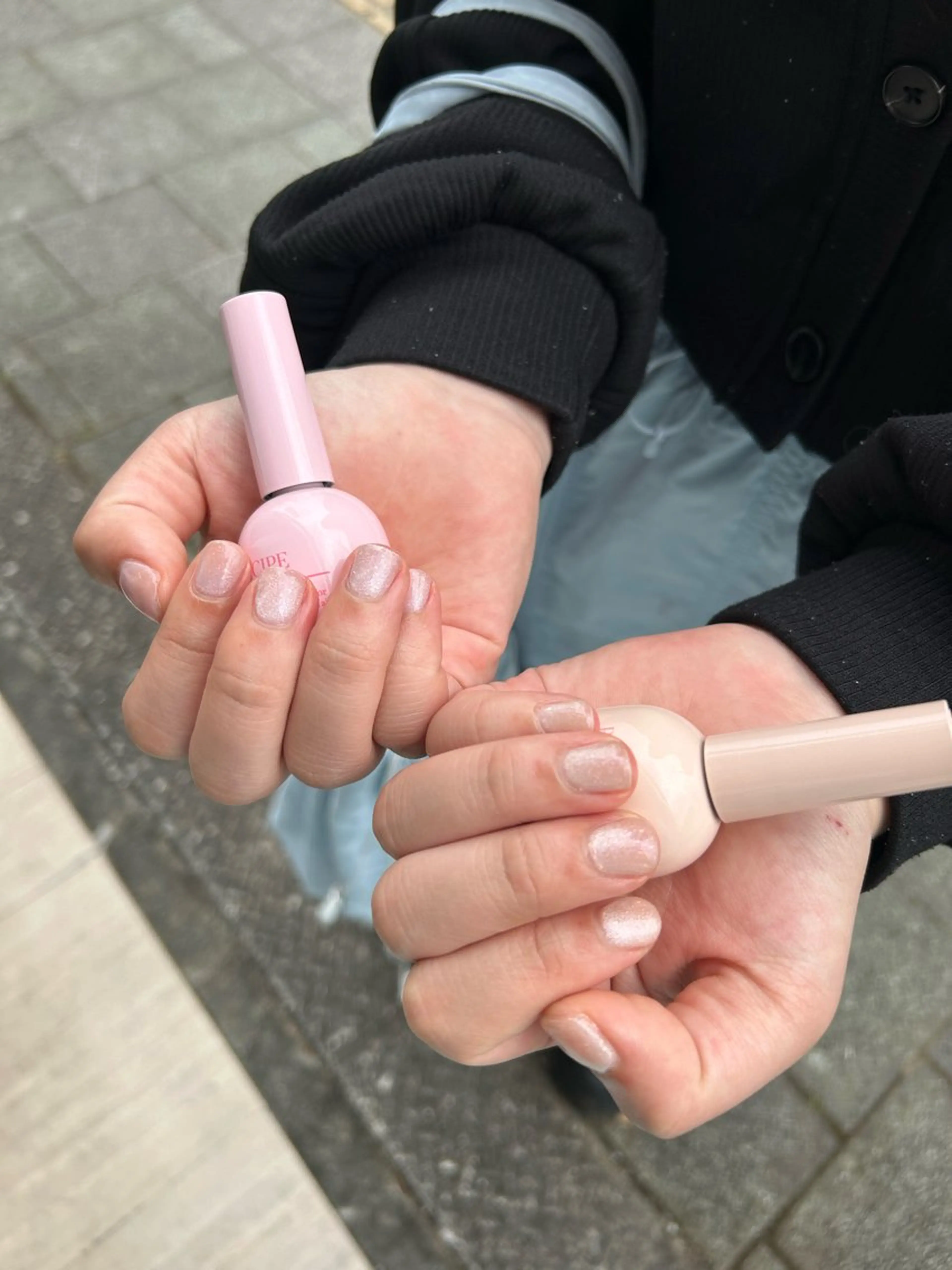 ネイル クリアネイル マグネットネイル C BEAUTY／ KAEDEのネイルデザイン