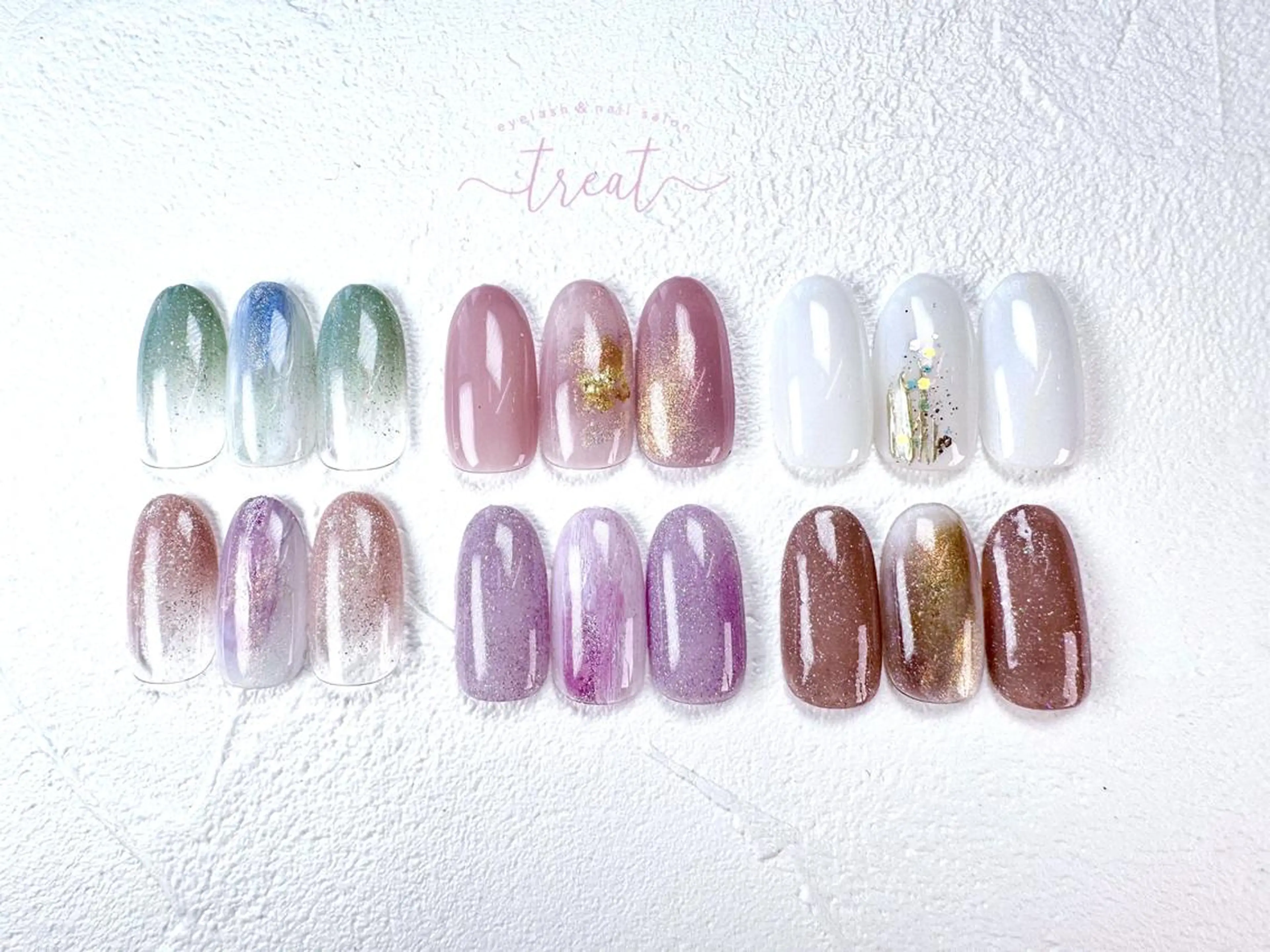 ネイル treat eyelash & nail salon 阪急西宮ガーデンズ店(別館)所属・treat 西北店のマツエク・マツパデザイン