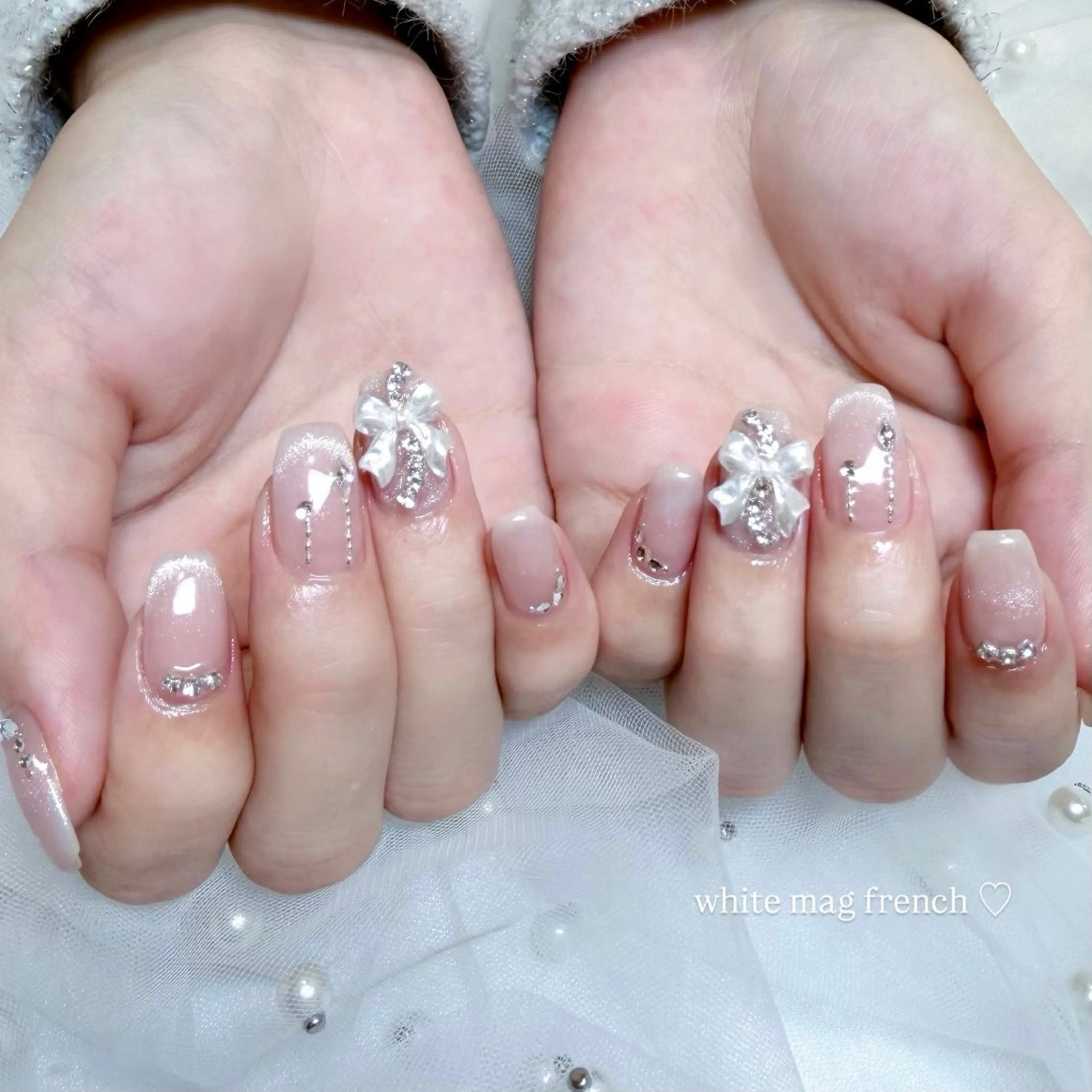 ネイル ハンドネイル Tsuki🌙/渋谷 /パラジェルのネイルデザイン