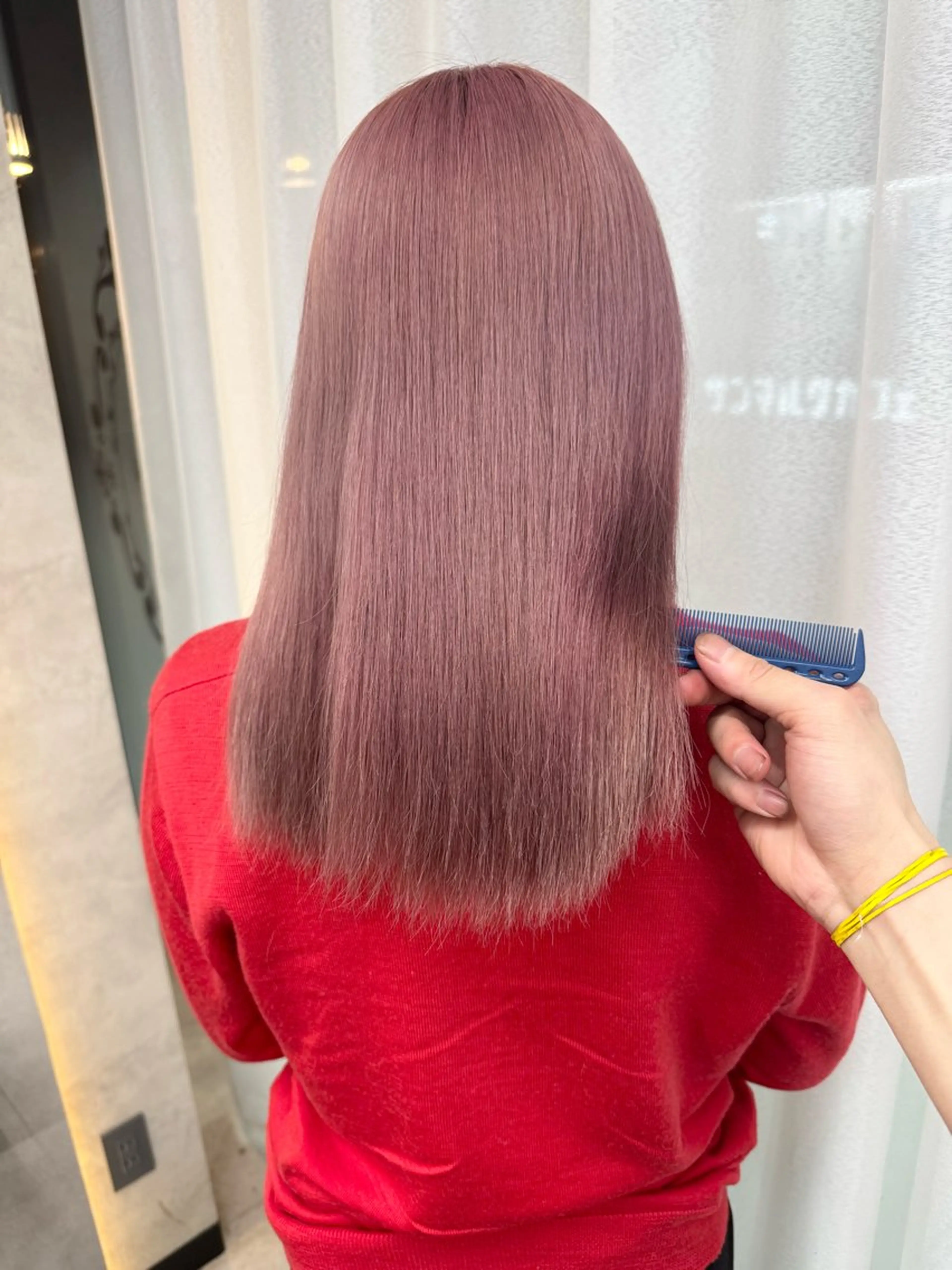 ミディアム 垢抜け🪄透明感✨ ブリーチ特化のヘアスタイル