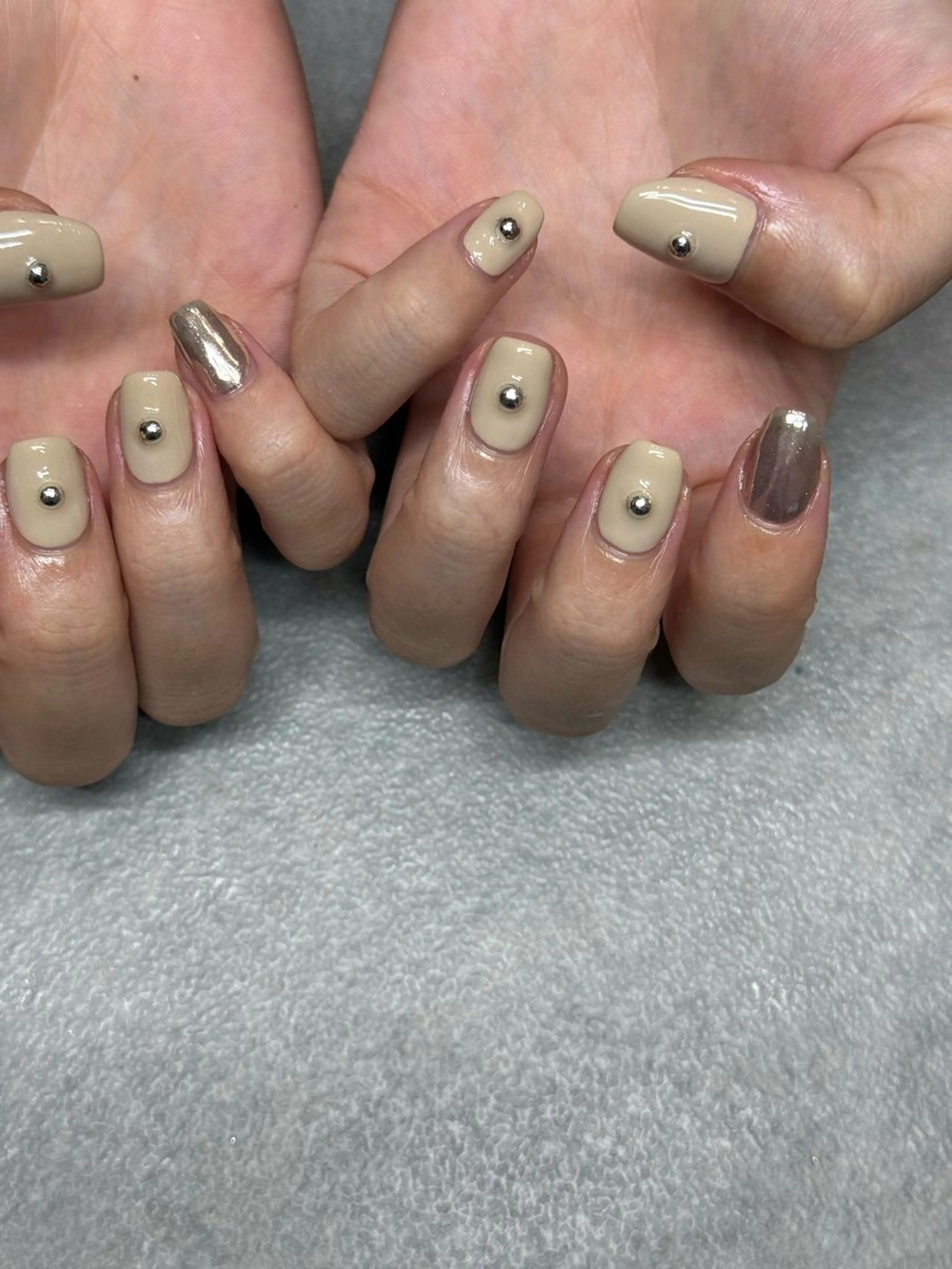 ネイル ハンドネイル フットネイル kiii.__ ✴︎*のネイルデザイン