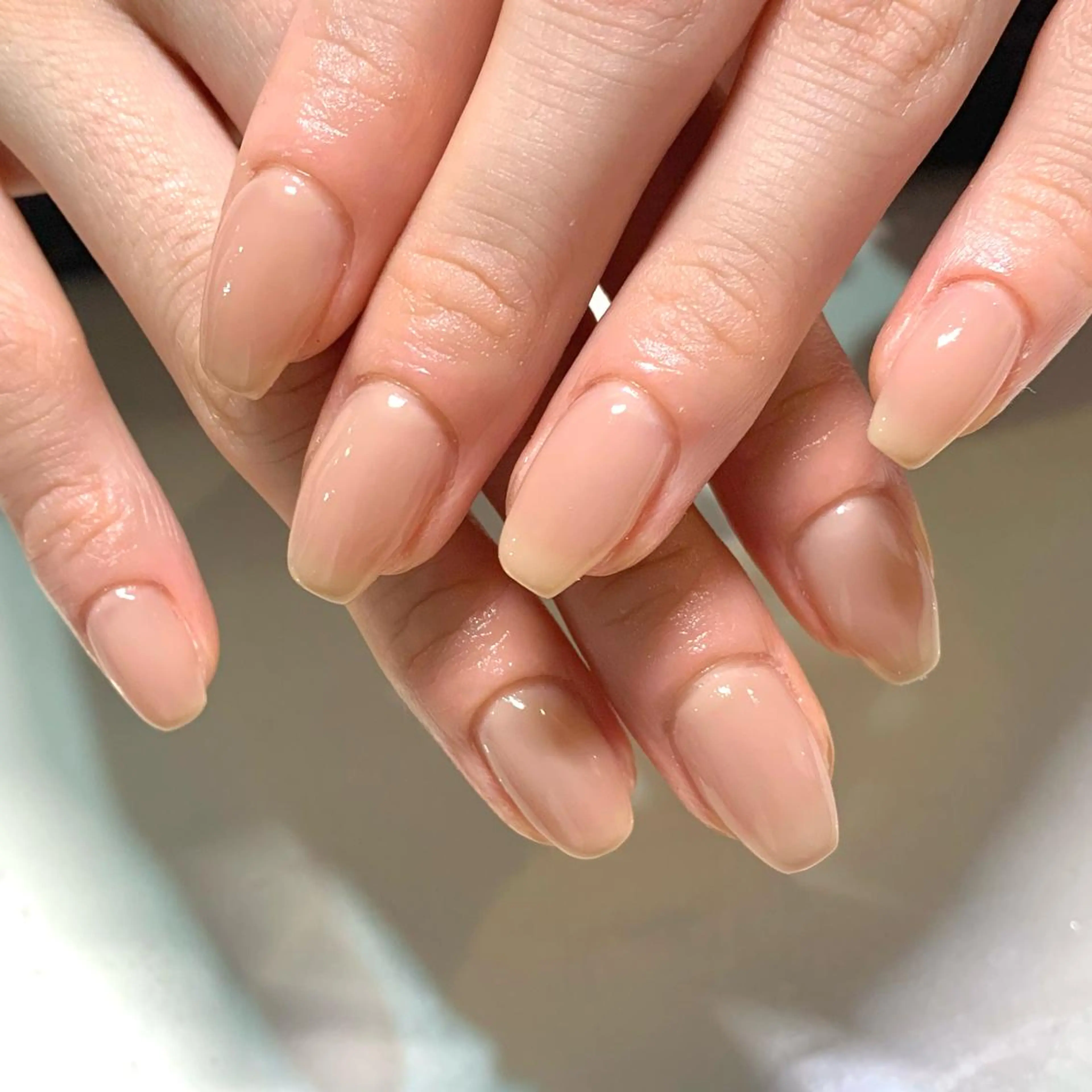 ネイル mofie🤍ユミ/ 恵比寿/パラジェルのネイルデザイン