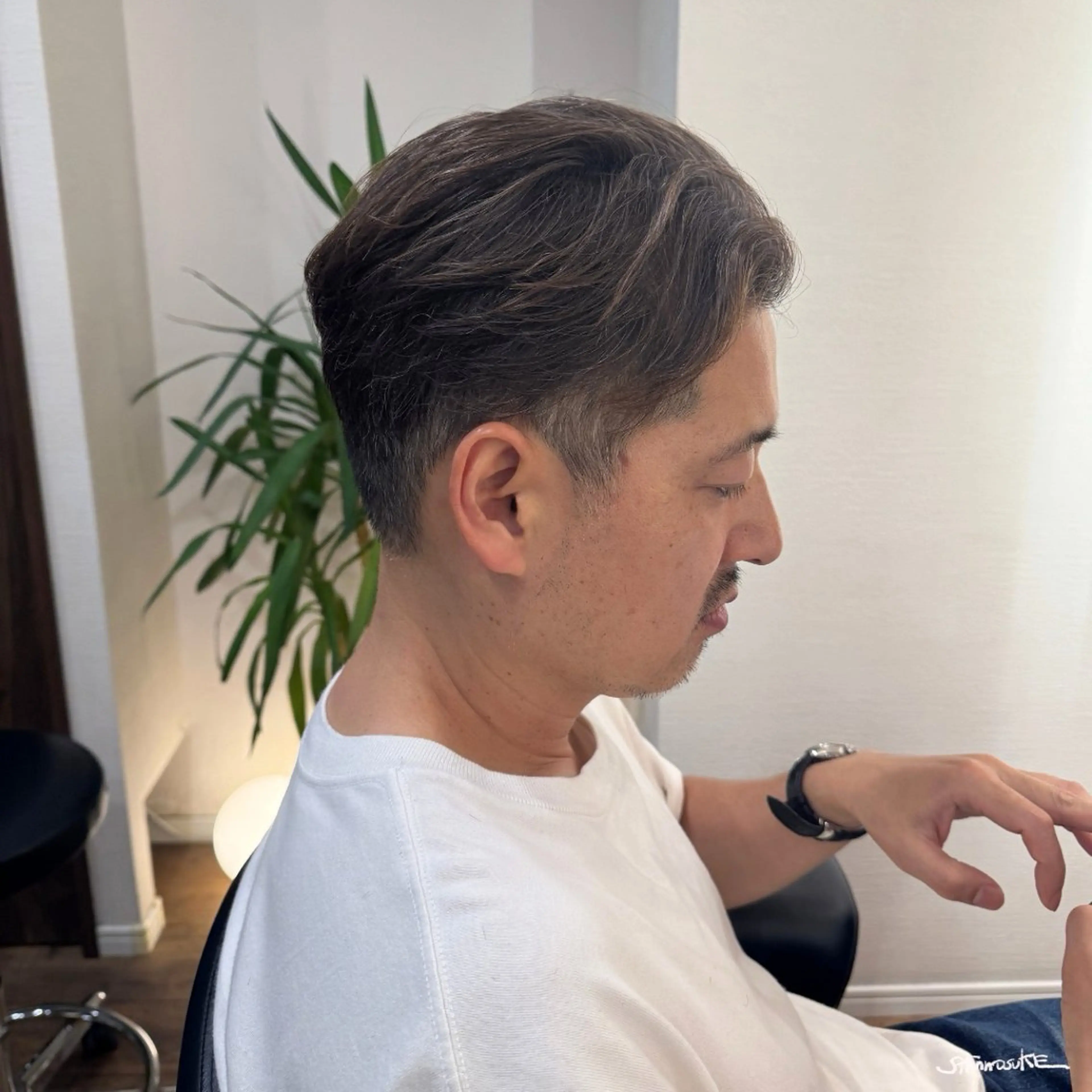 カラー メンズ カット トリートメント しんのすけ /モデルさん募集中のヘアスタイル