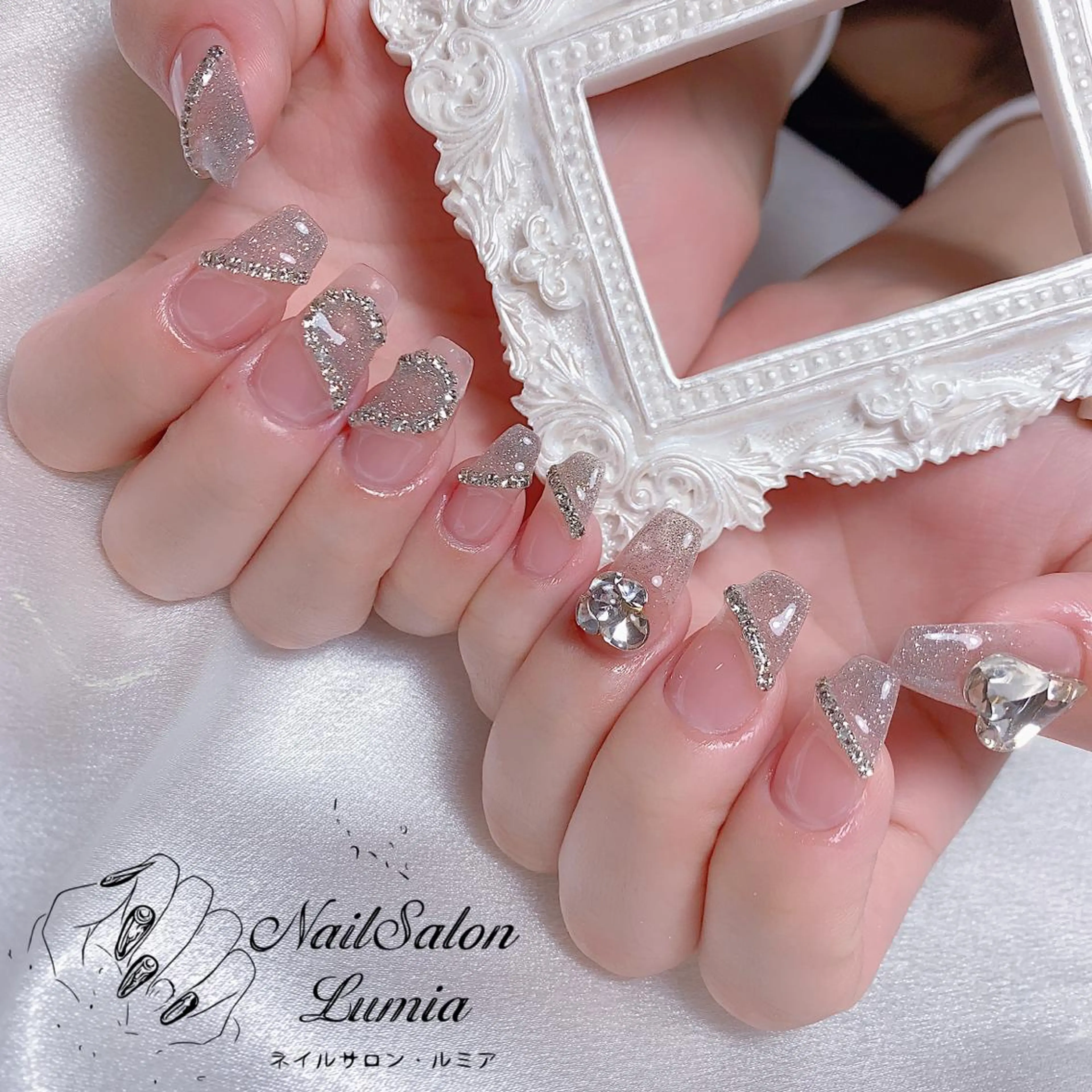ネイル ハンドネイル ネイルサロン ルミア Lumia 店長のネイルデザイン