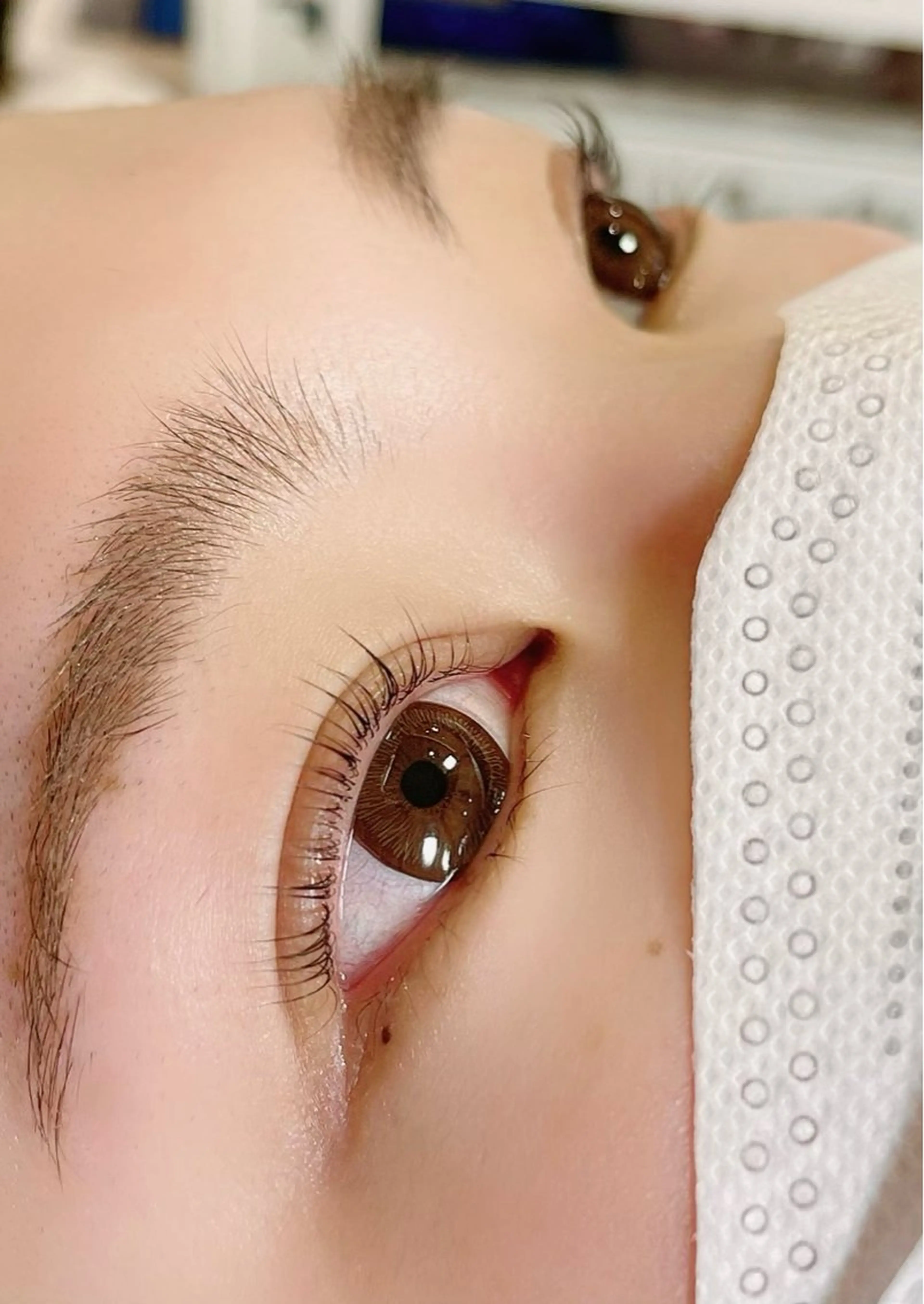 マツエク・マツパ フラットラッシュ パリジェンヌラッシュリフト まつげパーマ 一重×まつ毛パーマ ボリュームラッシュ マツエク Charme 五反田・不動前・目黒のマツエク・マツパデザイン