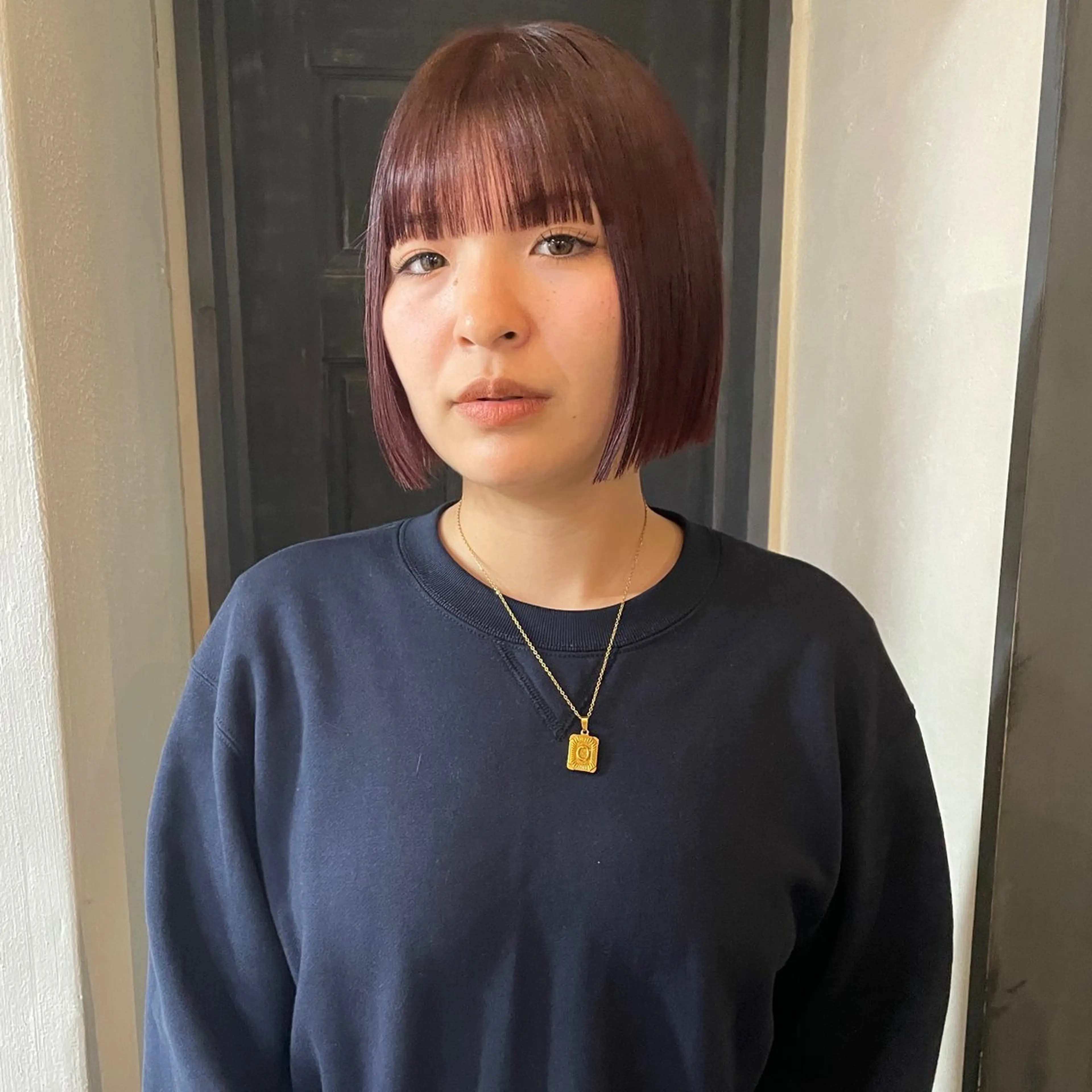 ショート カラー ブリーチ ブリーチなしカラー 野村矩樂/パーマ /縮毛矯正のヘアスタイル