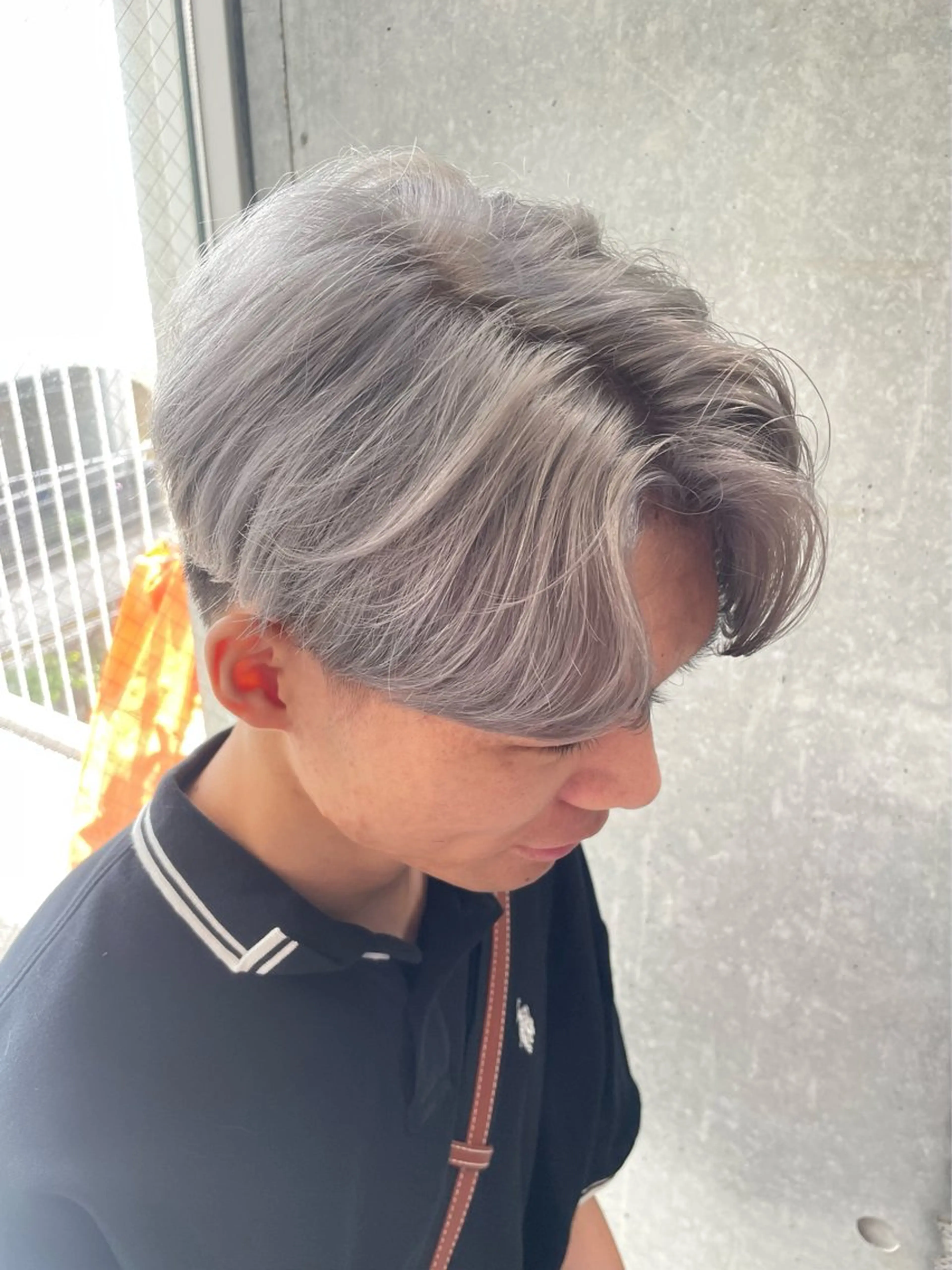 カラー メンズ メンズモテパーマ💙 fuwaのヘアスタイル