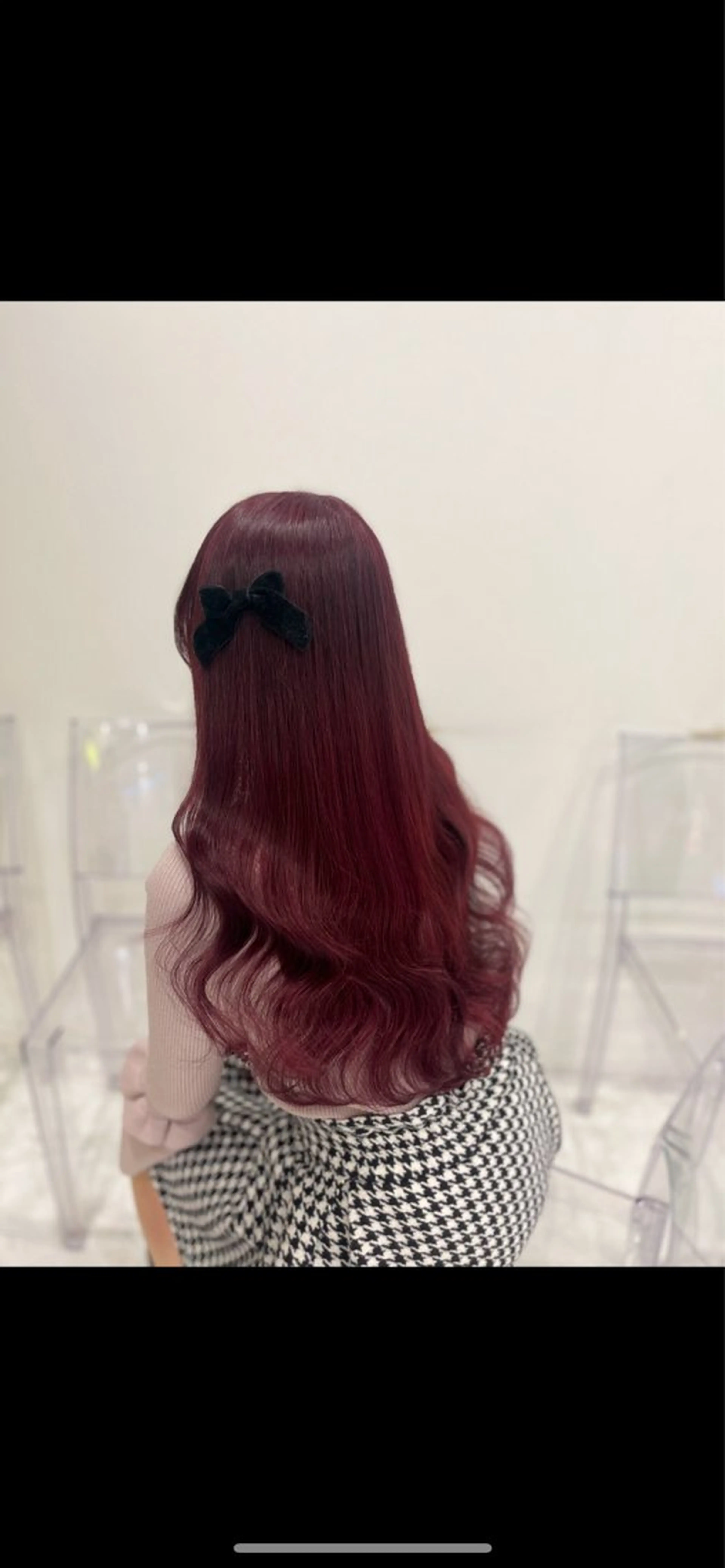 ロング カラー ヘアカラー トリートメント ヘアセット ガーリー♡女の子っぽ ヘア♡ピンクカラー♡のヘアスタイル