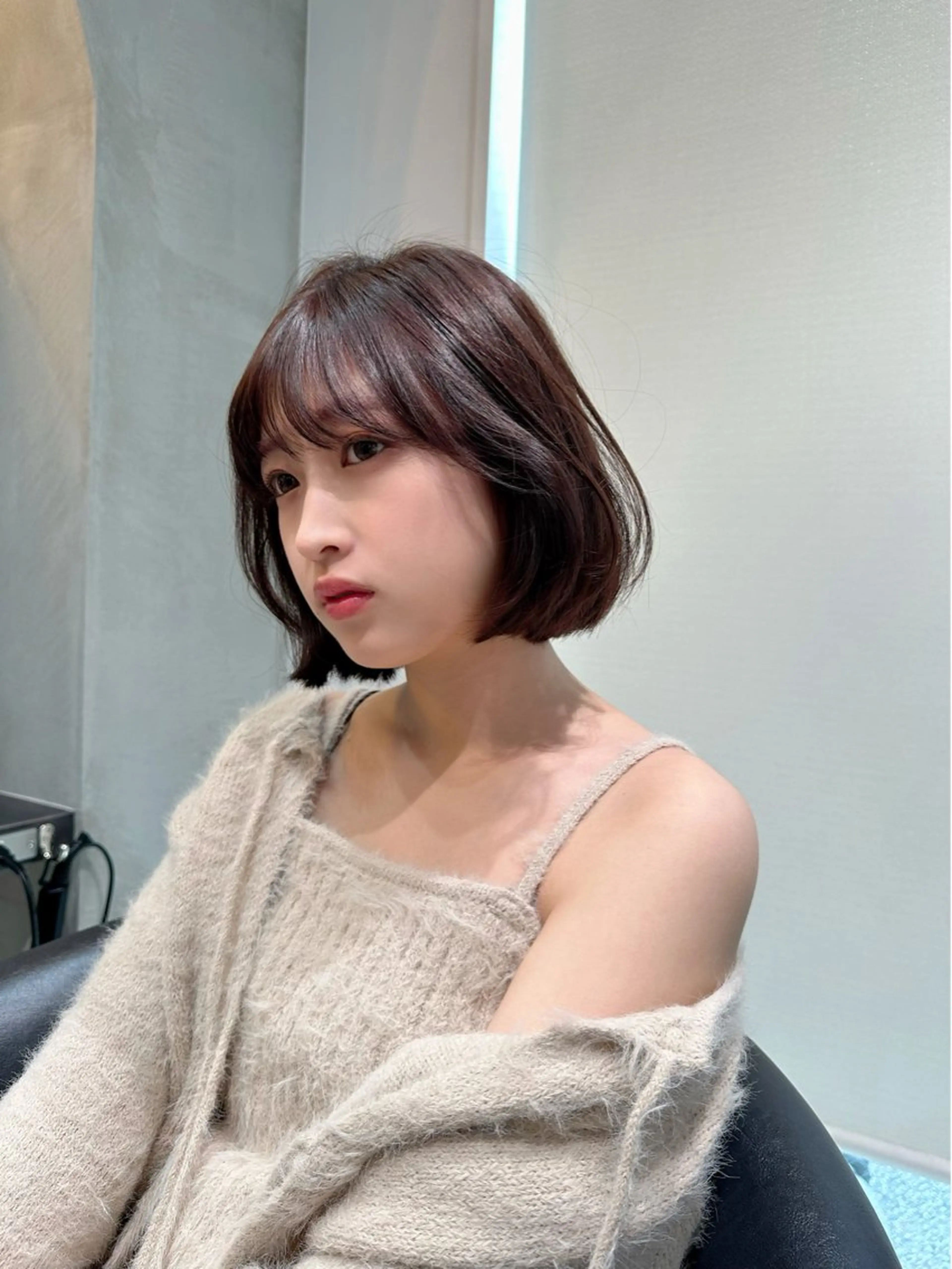 🎎3月限定🎎韓国風似合わせカット🩵透明感カラー🩵うるツヤトリートメント✨#レイヤーカット韓国の写真