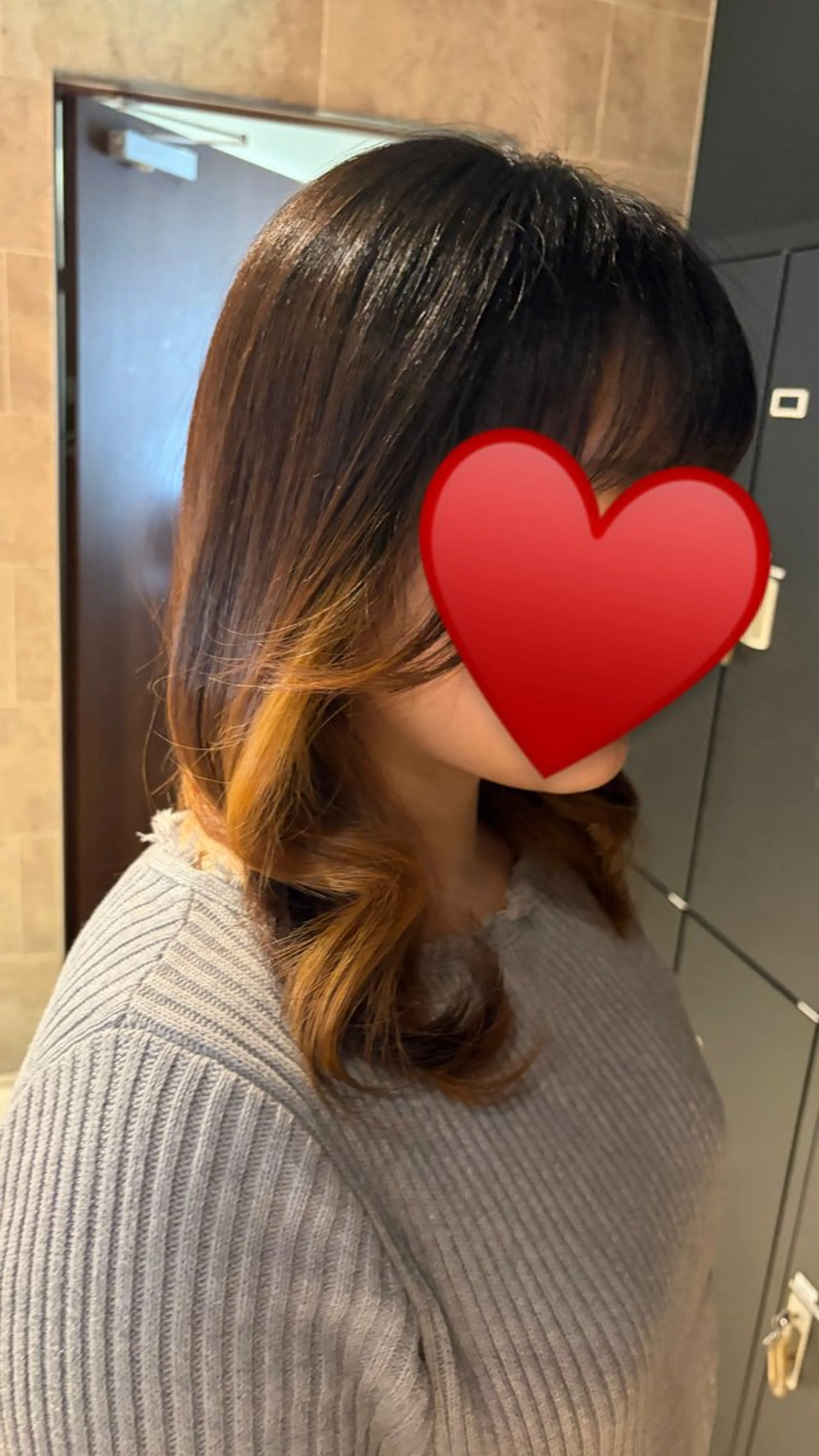 ミディアム くびれヘア レイヤーカット 透明感カラー/レイヤ ー/ボブ/宮下知也のヘアスタイル