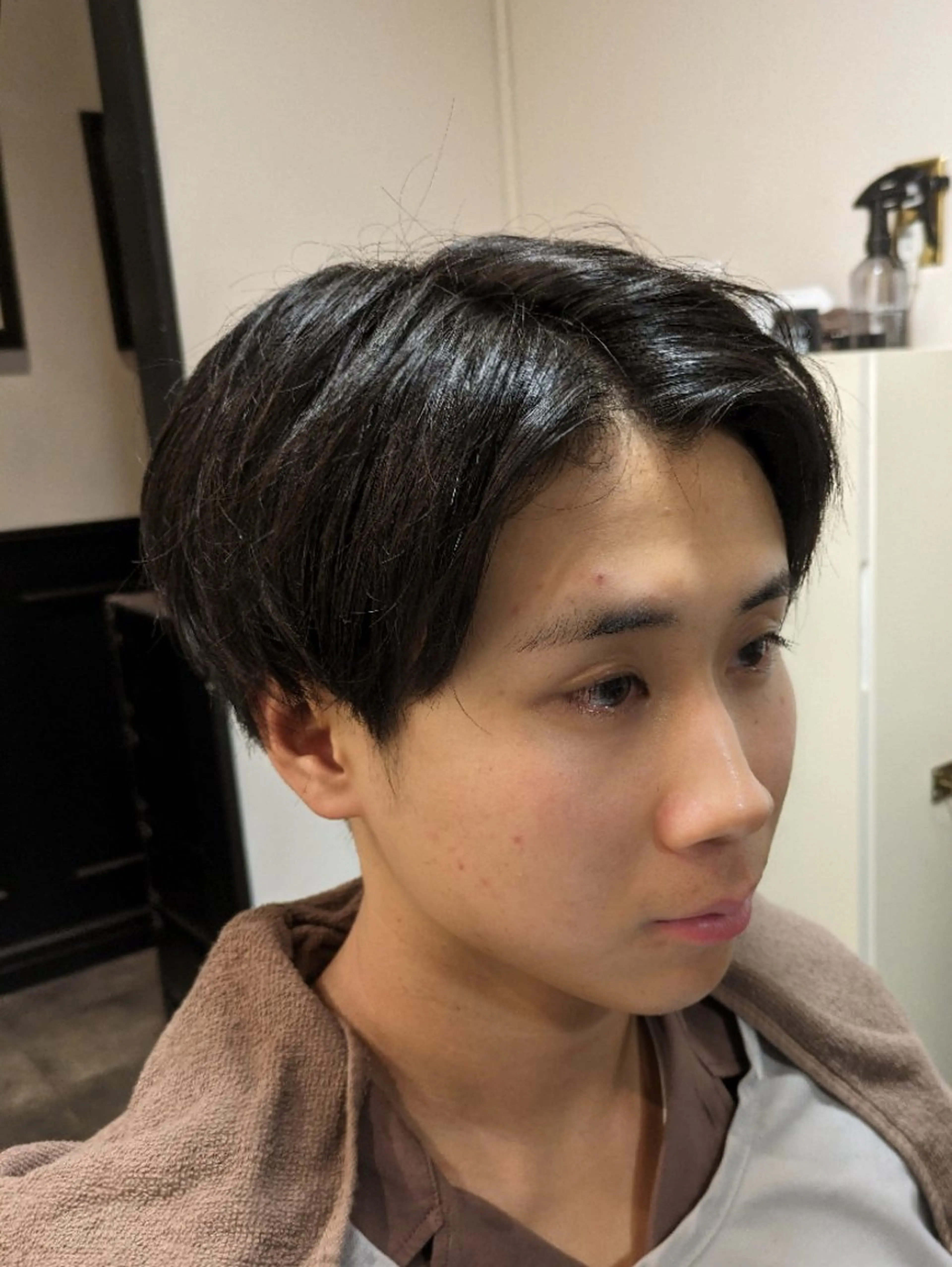 ミディアム 松井 俊樹のヘアスタイル