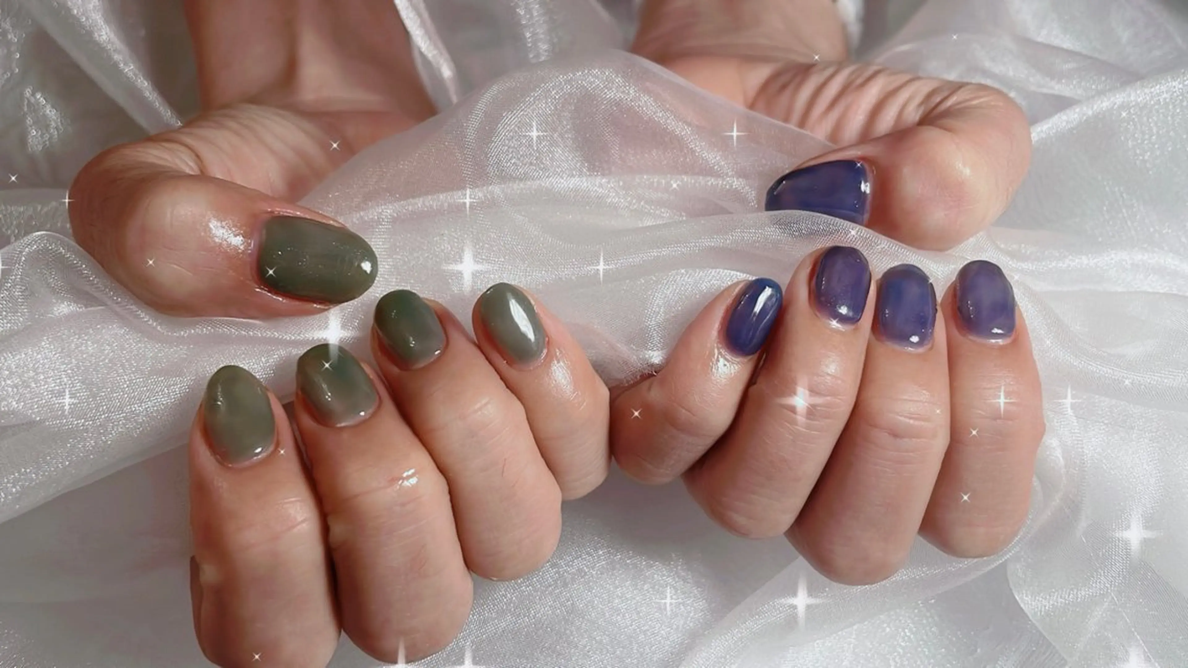 ネイル ワンカラーネイル ハンドネイル nail salon peachのネイルデザイン