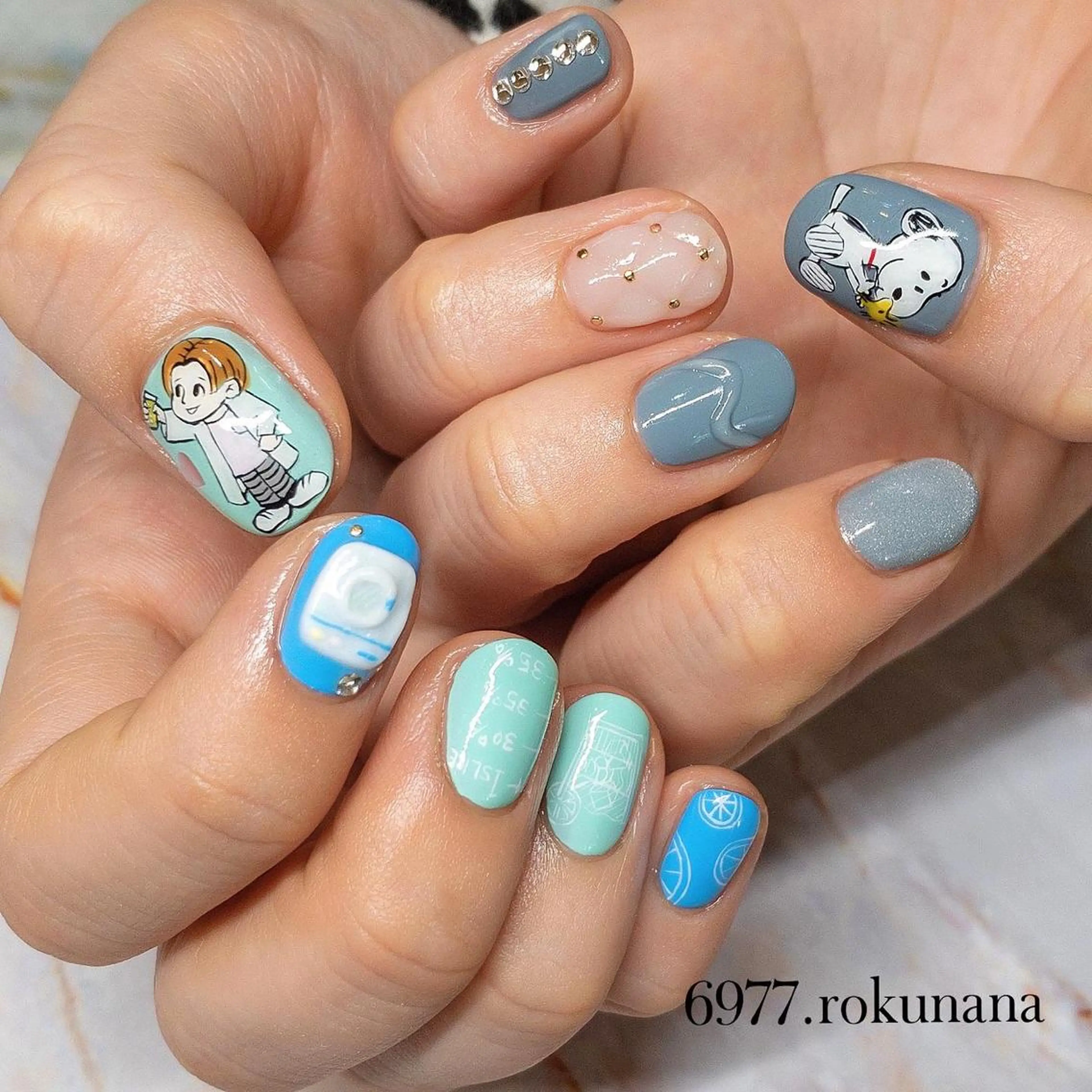 ネイル rokunana 佐野のネイルデザイン