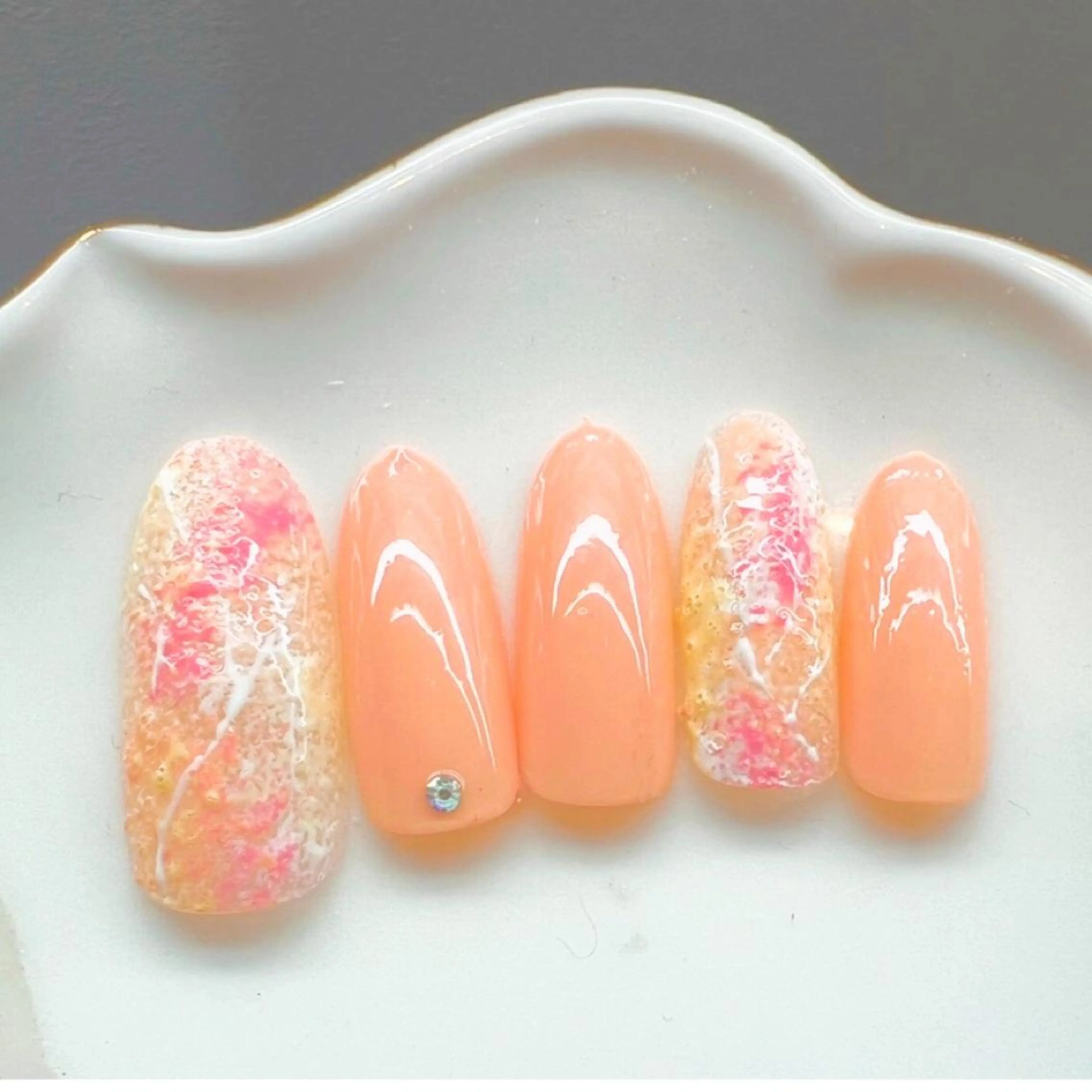 ネイル 練馬駅近ネイルラニ 不細工爪90分で美爪のネイルデザイン