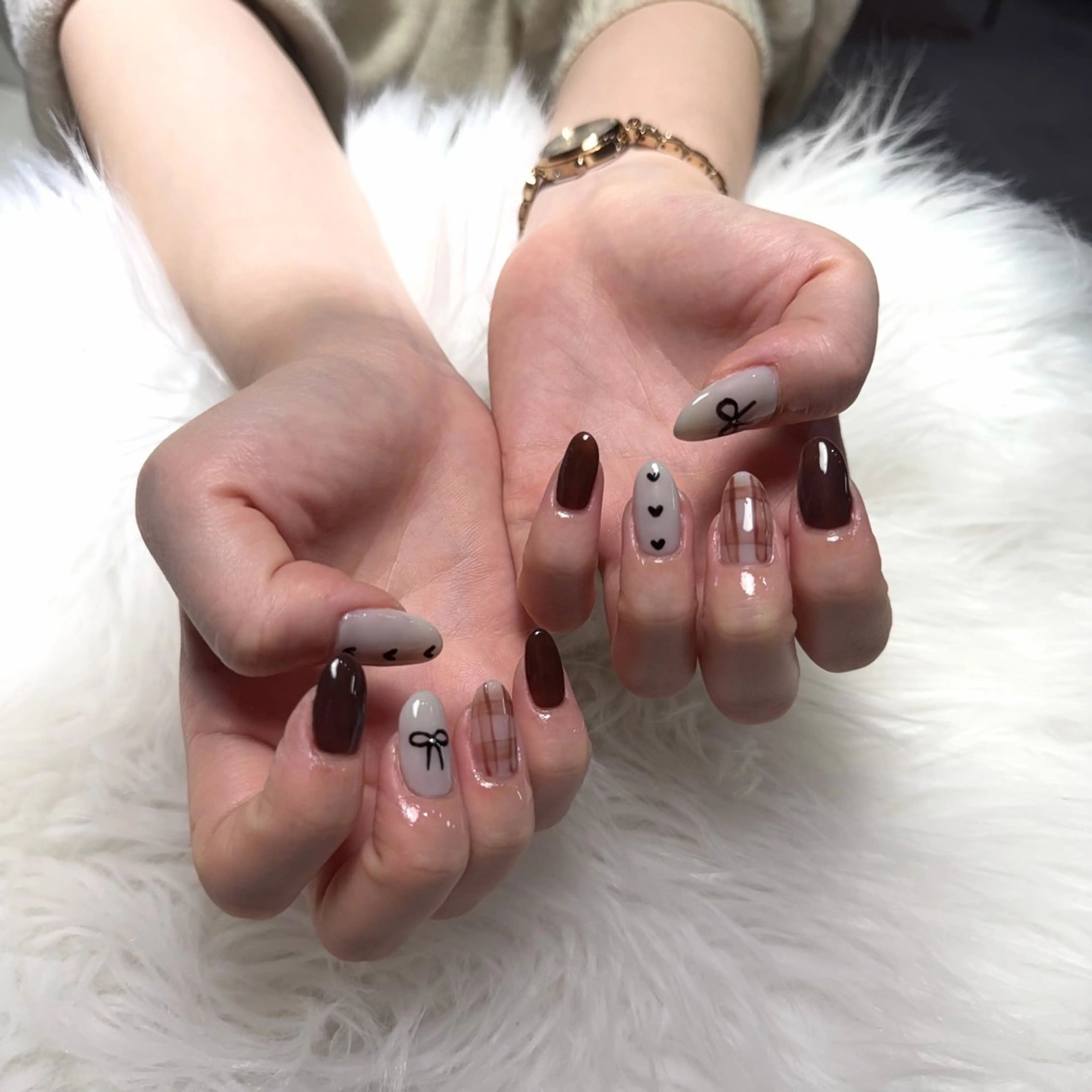 ネイル ハンドネイル ツメイク船橋店🍓 Kurea🤍のネイルデザイン