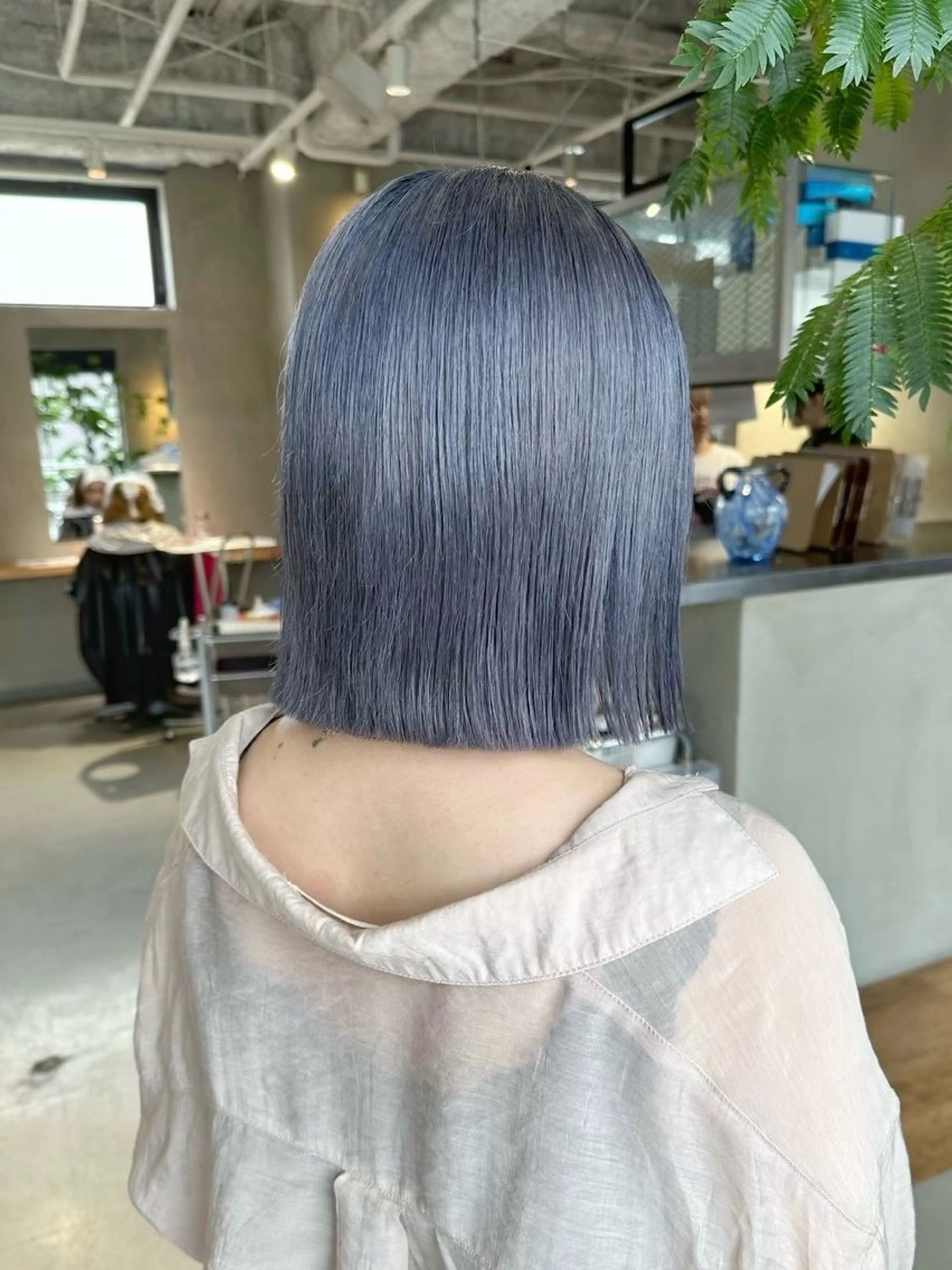 ミディアム ヘアカラー mei🪽 カラーモデルのヘアスタイル