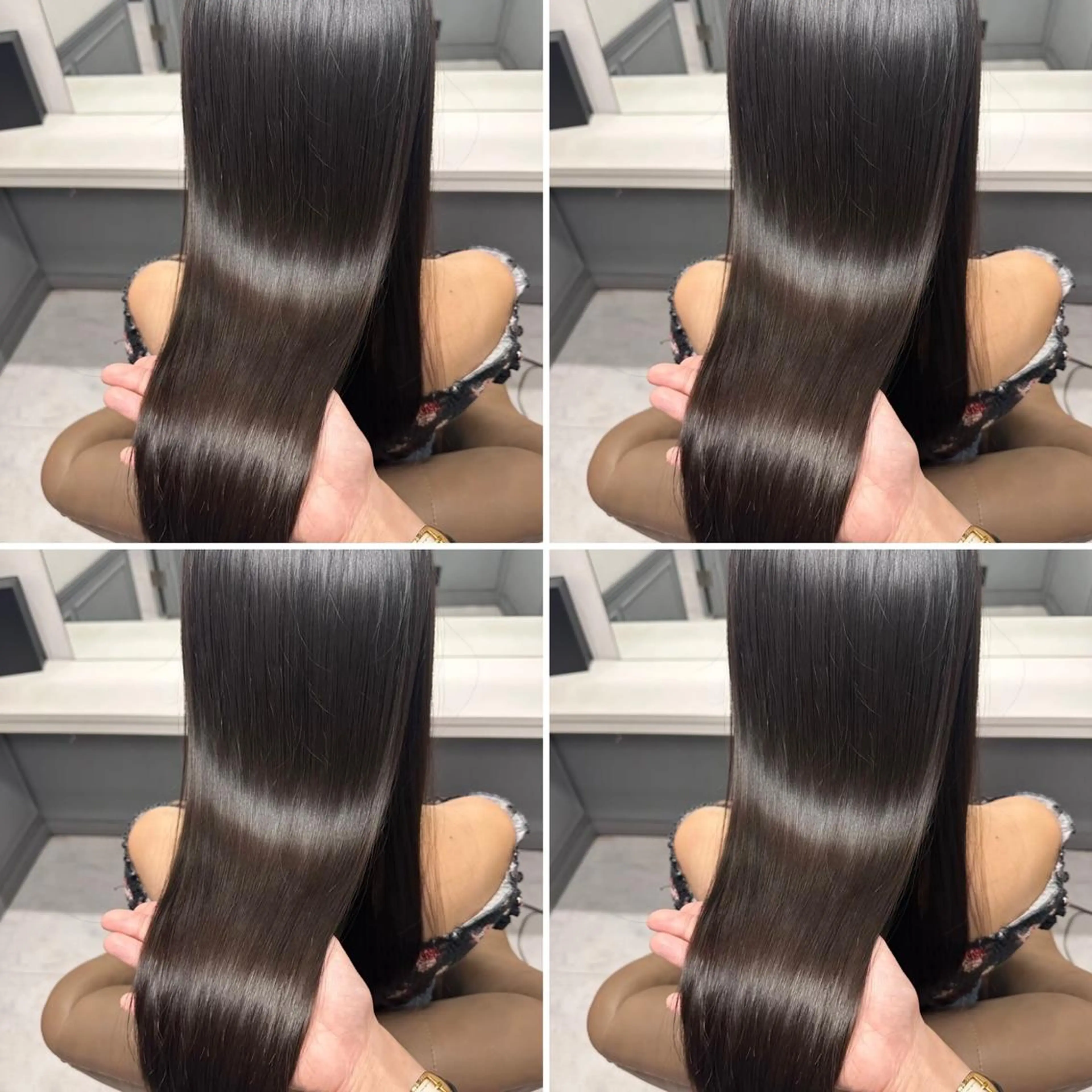 ロング カラー ヘアカラー トリートメント 髪質改善/艶カラー ✝️SAKURAのヘアスタイル