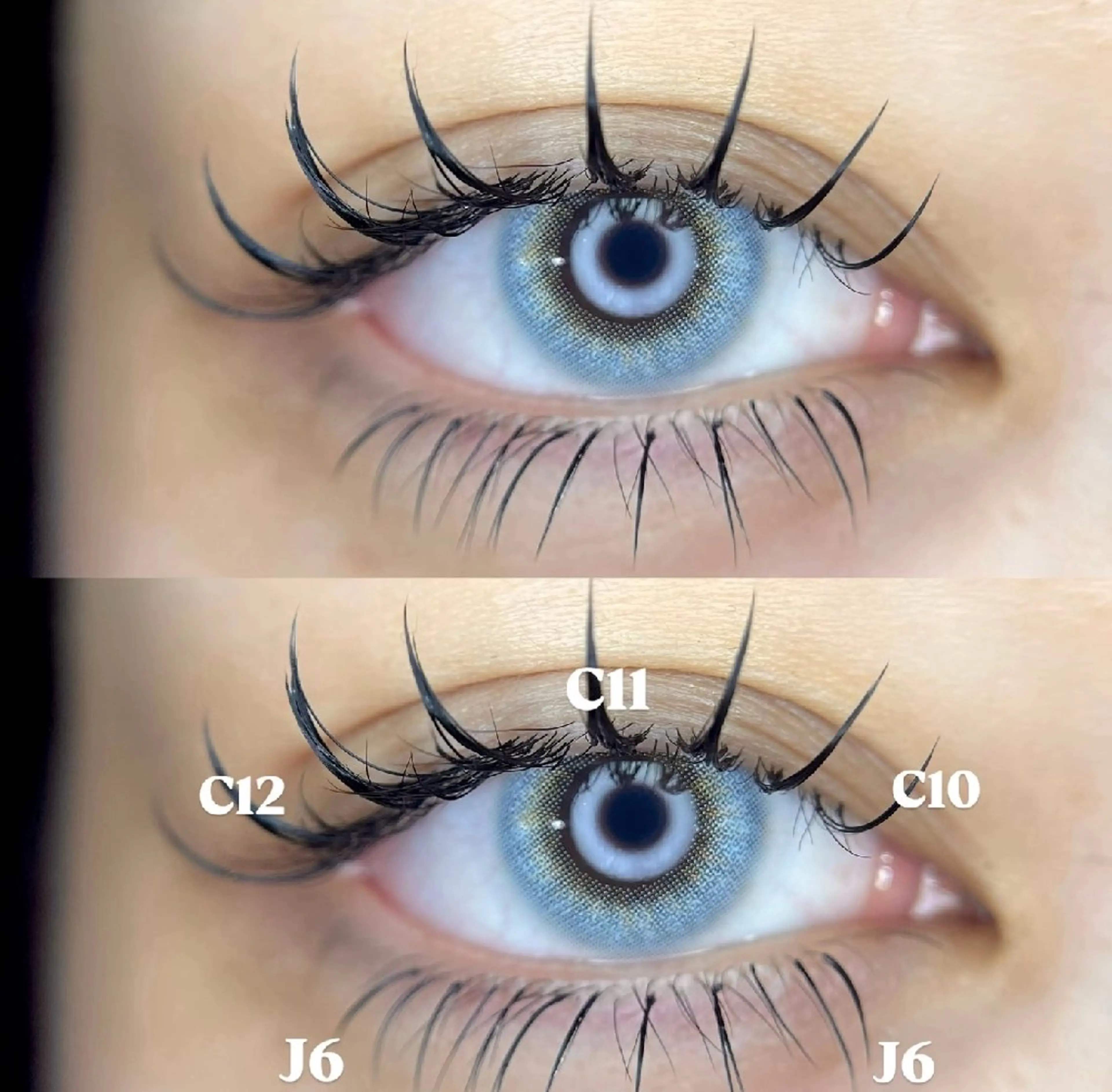 マツエク・マツパ フラットラッシュ foi by eyeartistsのマツエク・マツパデザイン