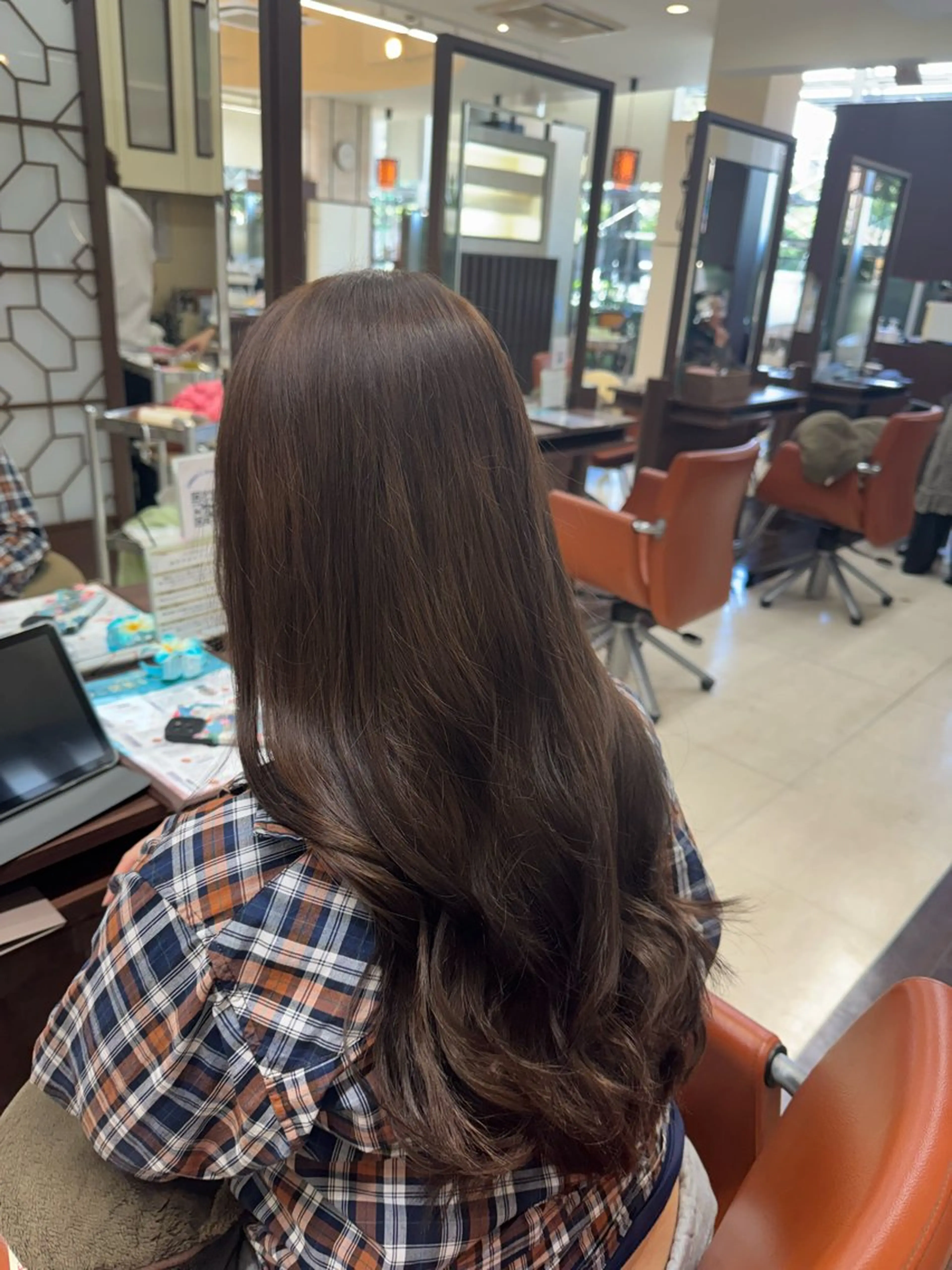 ロング カット 縮毛矯正 レイヤー職人・ 似合せ美容師そうまのヘアスタイル