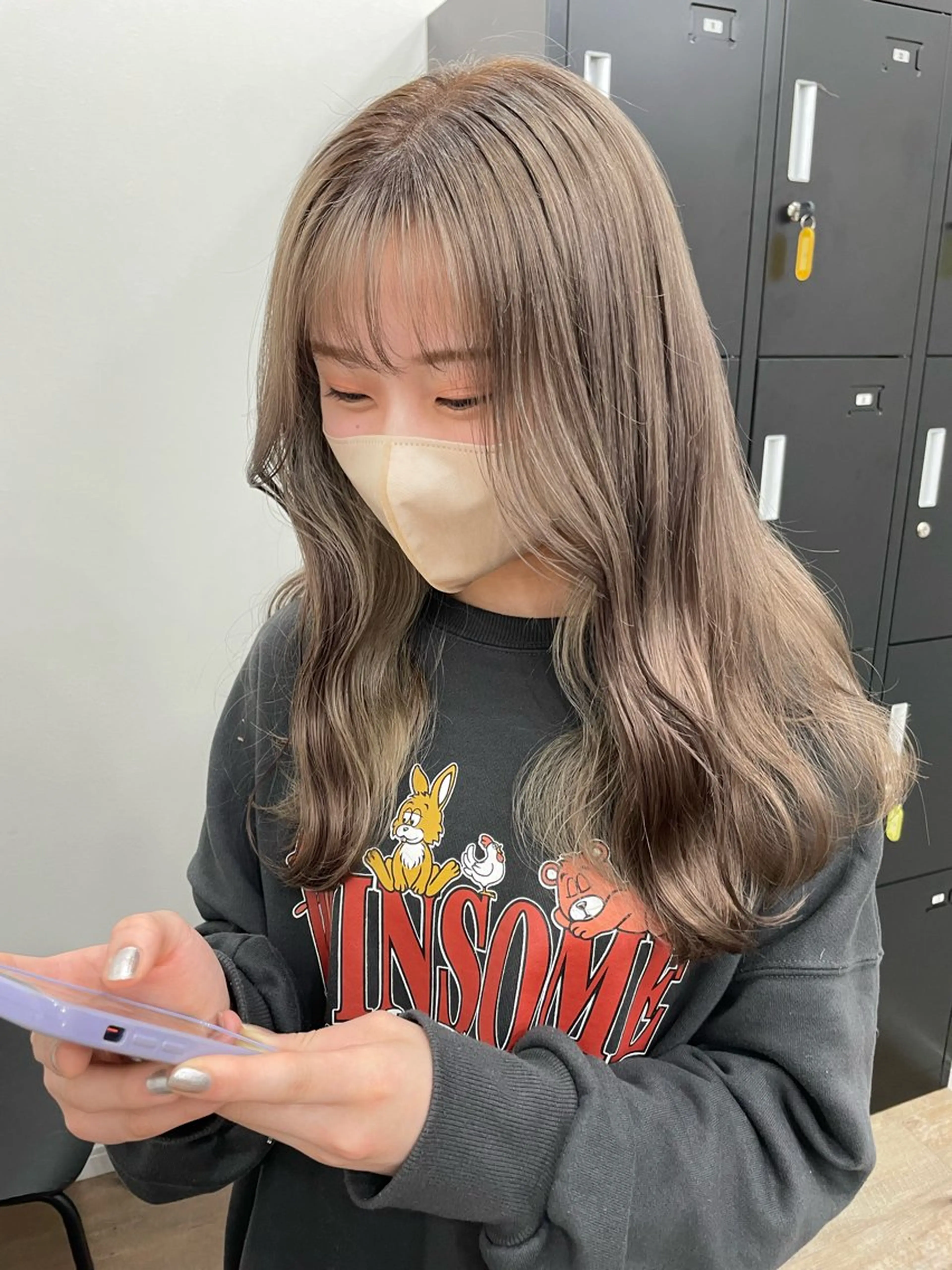 【U25】  【ケアブリーチ込】  インナーカラー➕全体カラー🤍🌟の写真