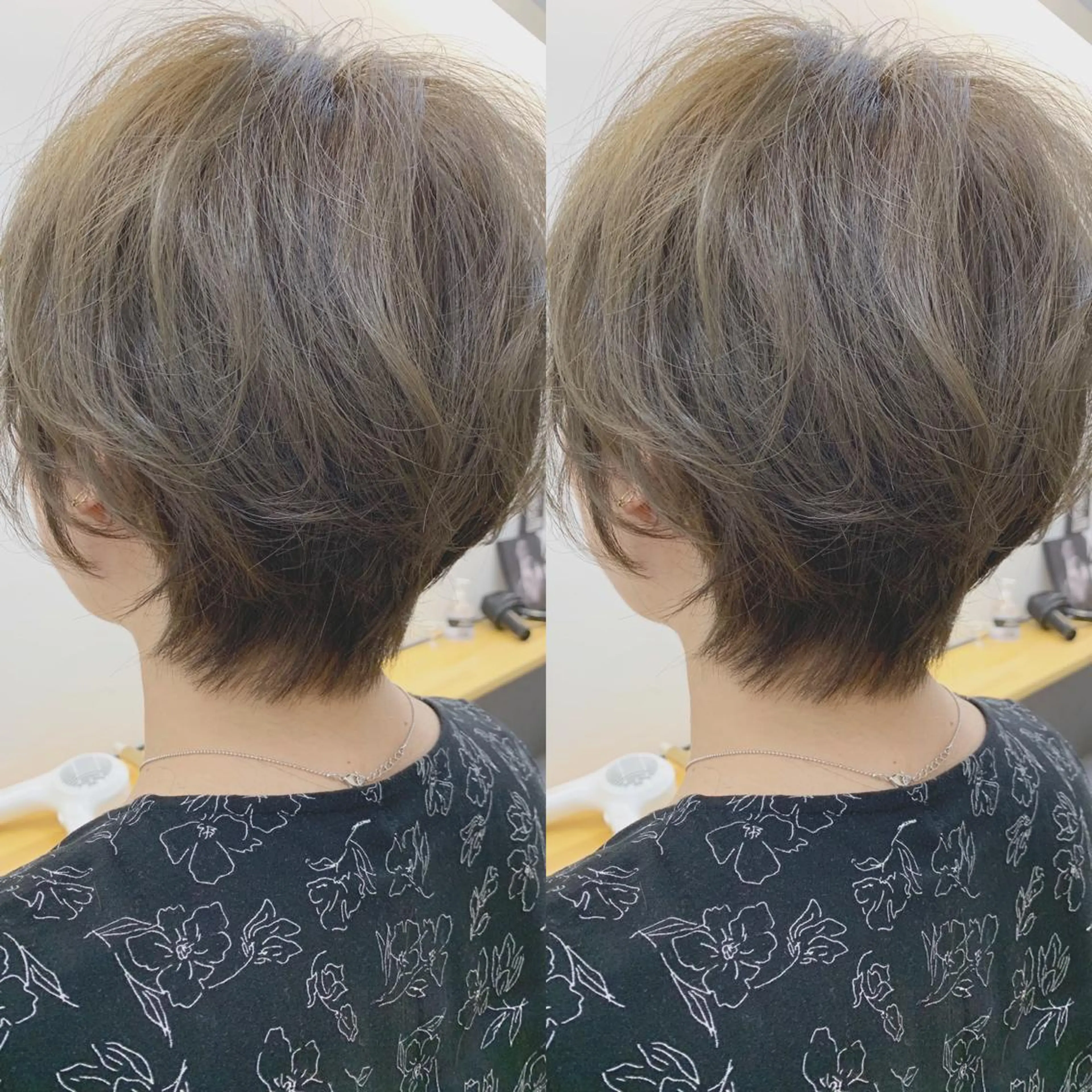 ショート ショートボブ ボブ ショートヘア カット トリートメント H所属・H (エイチ) 烏丸御池店のヘアスタイル