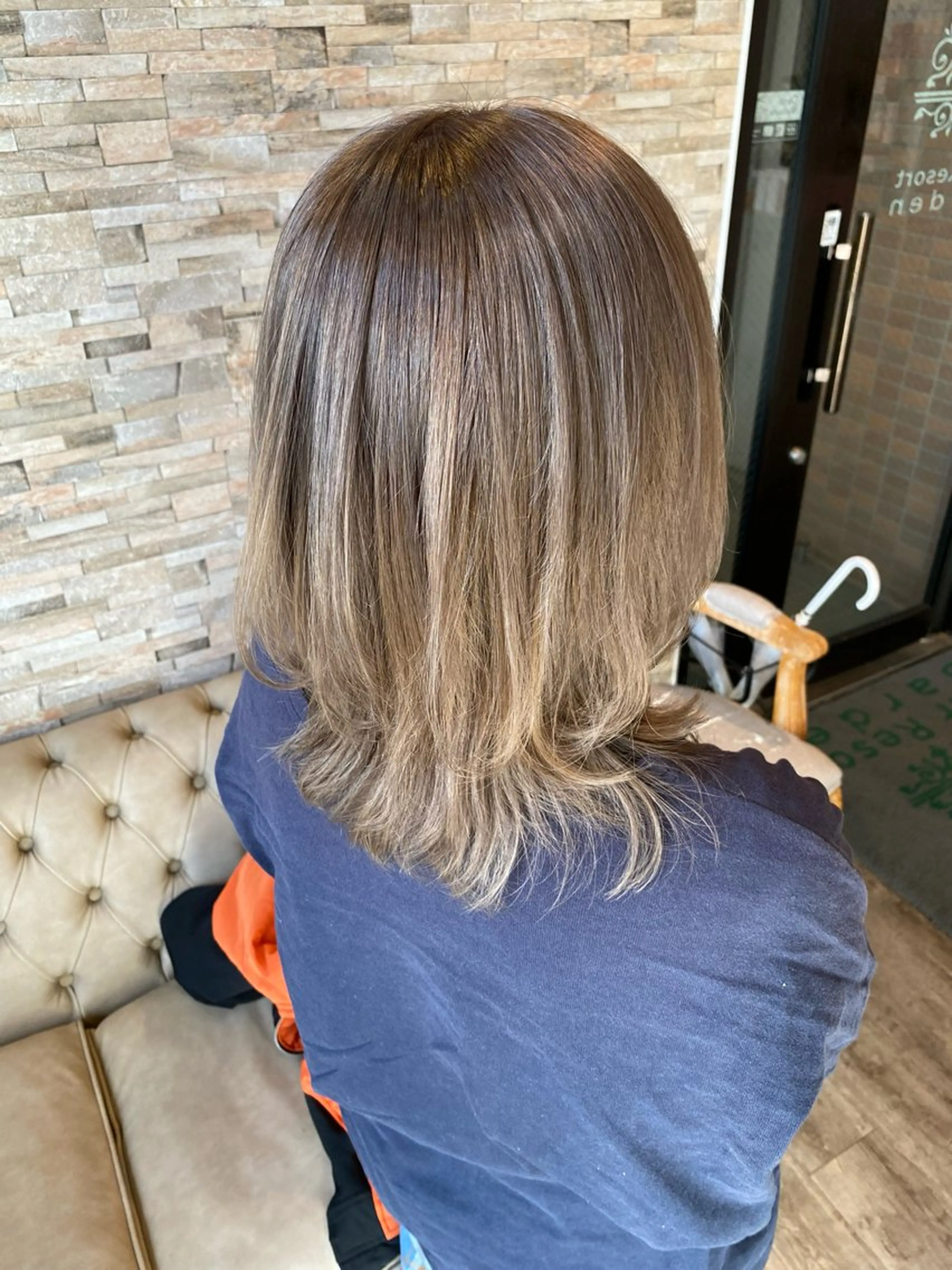 カラー ベージュカラー ヘアカラー サイトウ 南柏のヘアスタイル