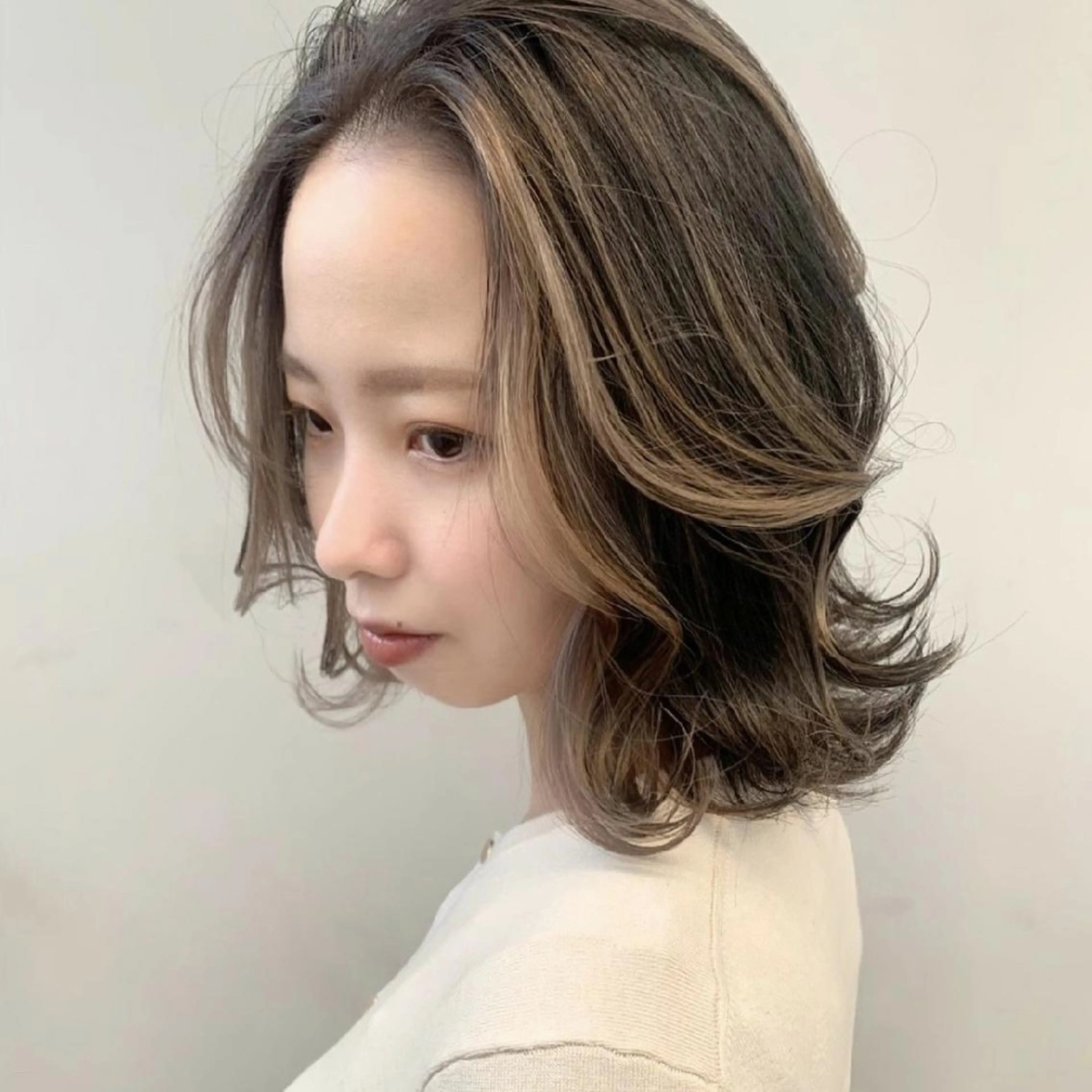 ミディアム カラー ko-ta メンズヘア/パーマのヘアスタイル