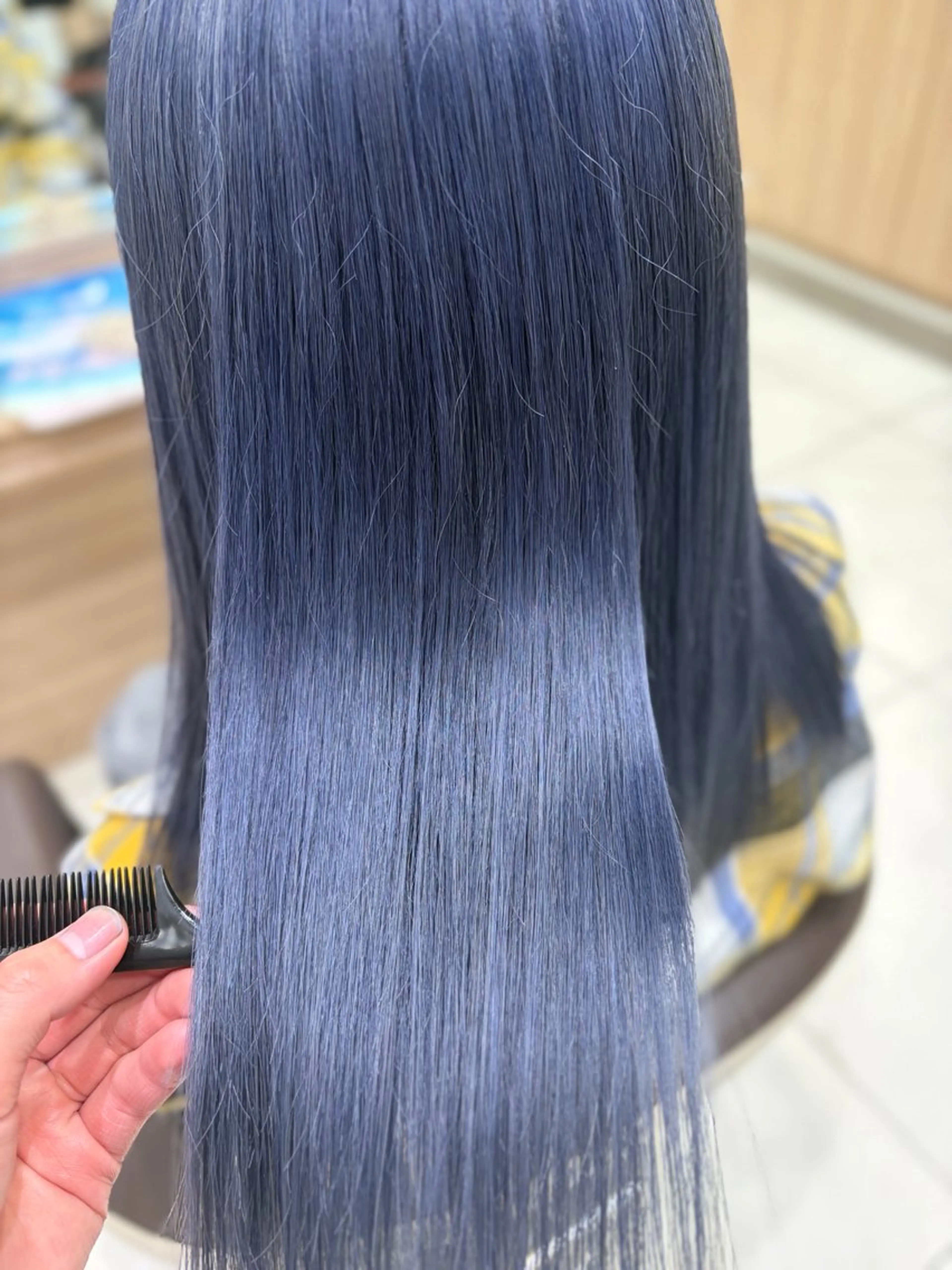 ロング カット ヘアカラー 🐈‍⬛SARA🎀 縮毛矯正のヘアスタイル