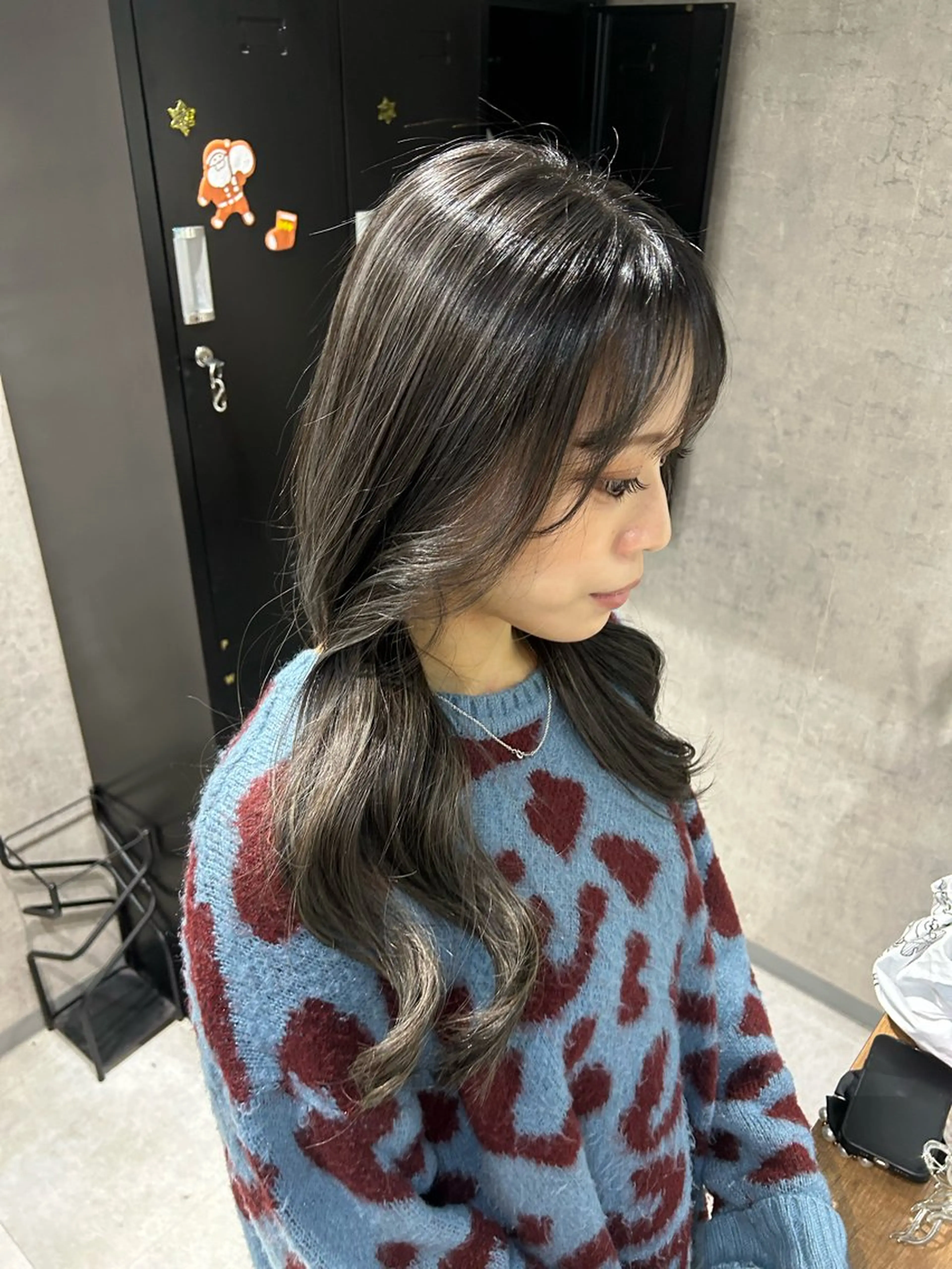 ロング ハイライト 沼野 奈美/CREAMのヘアスタイル