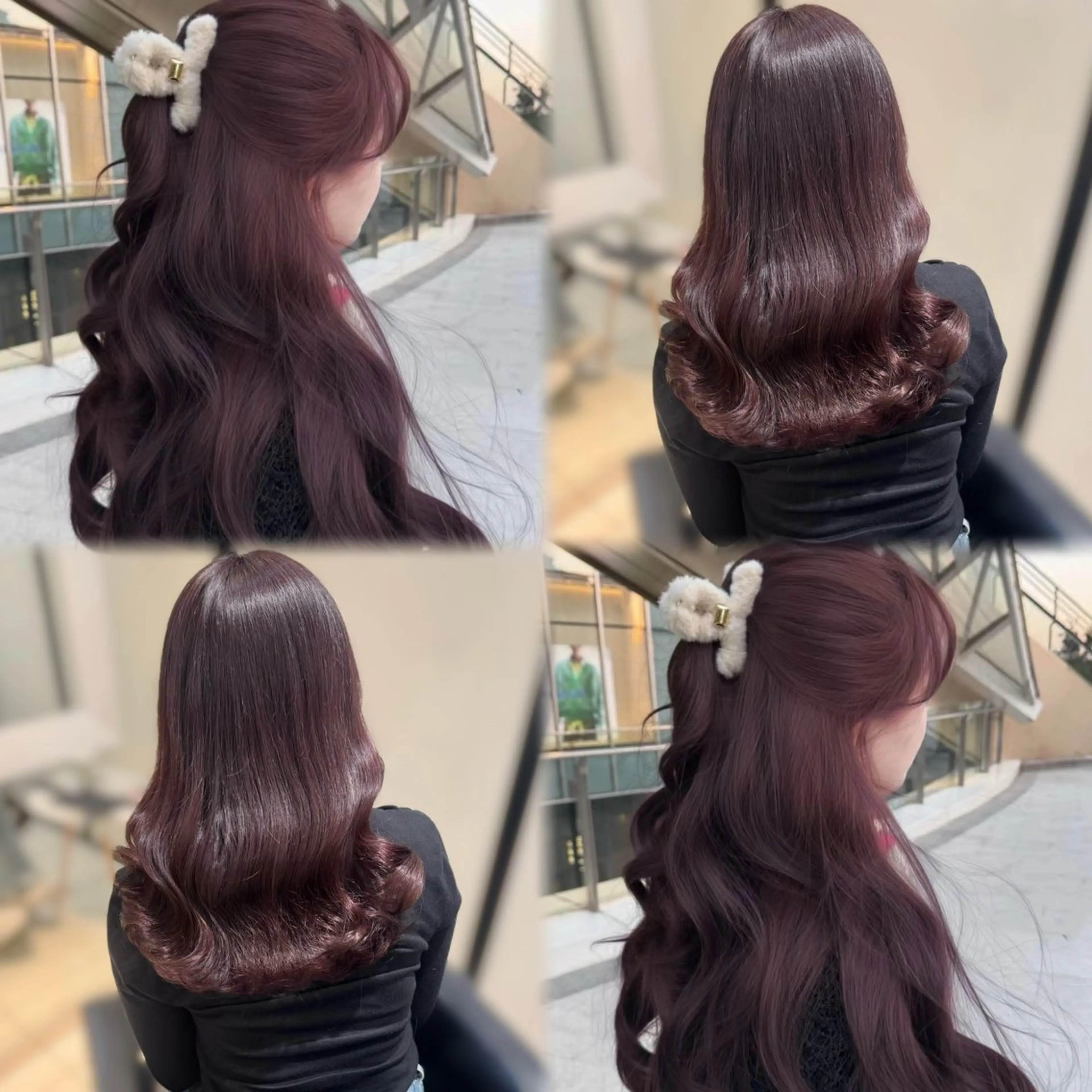 ロング カラー ヘアカラー トリートメント ブリーチなしカラー kana🐱のヘアスタイル