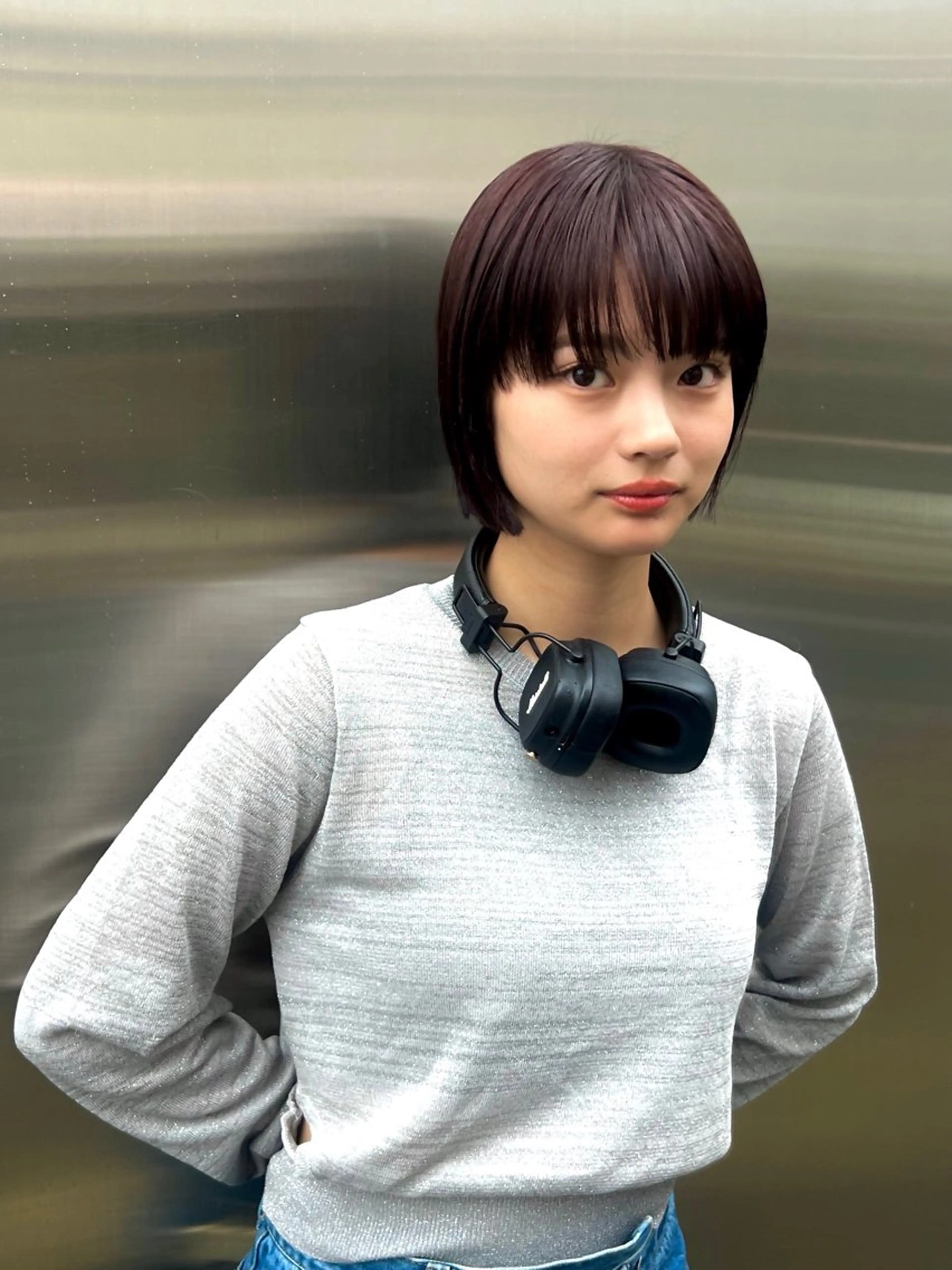 ショート カラー ヘアカラー 赤木 俊太のヘアスタイル