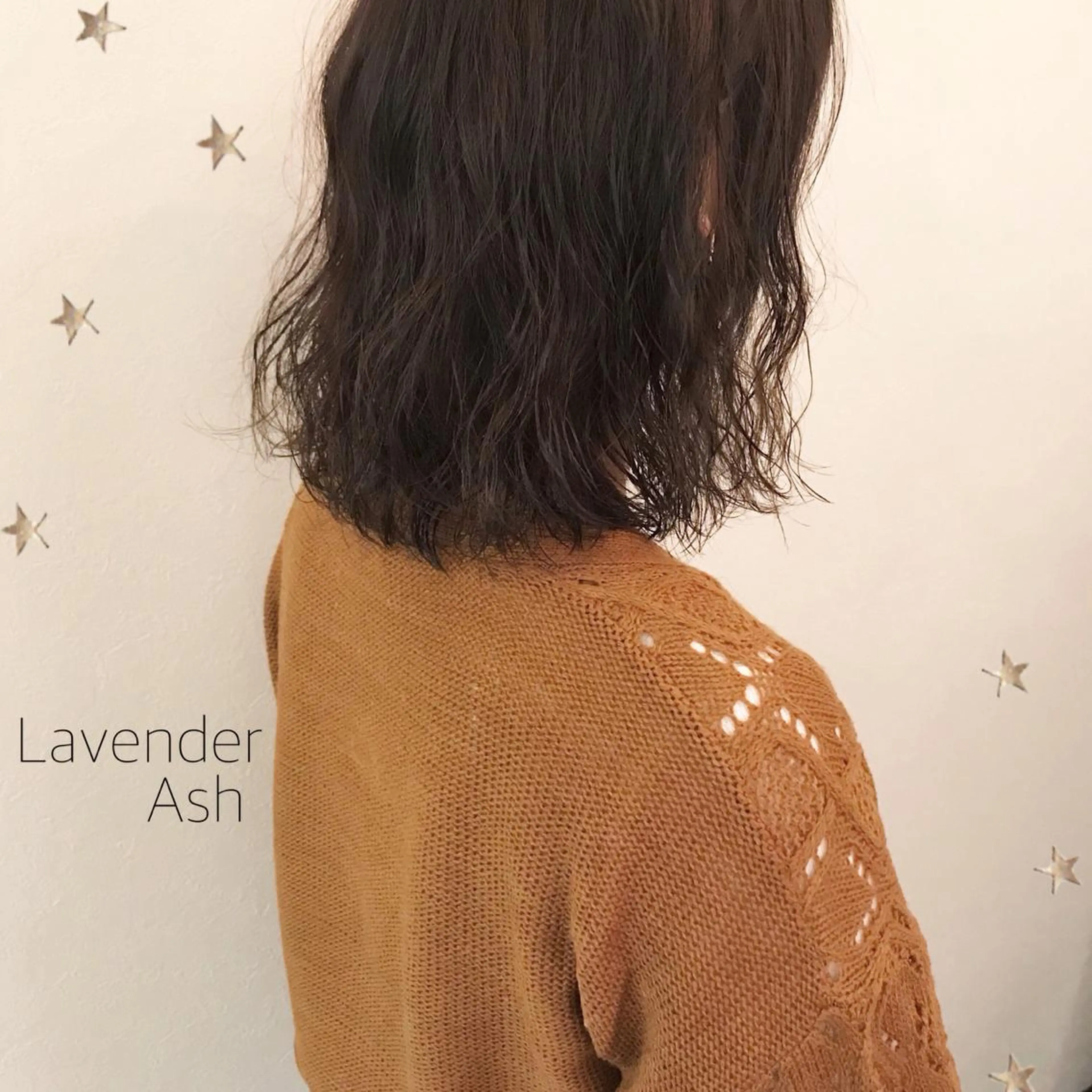 ミディアム パーマ 市川 千夏のヘアスタイル