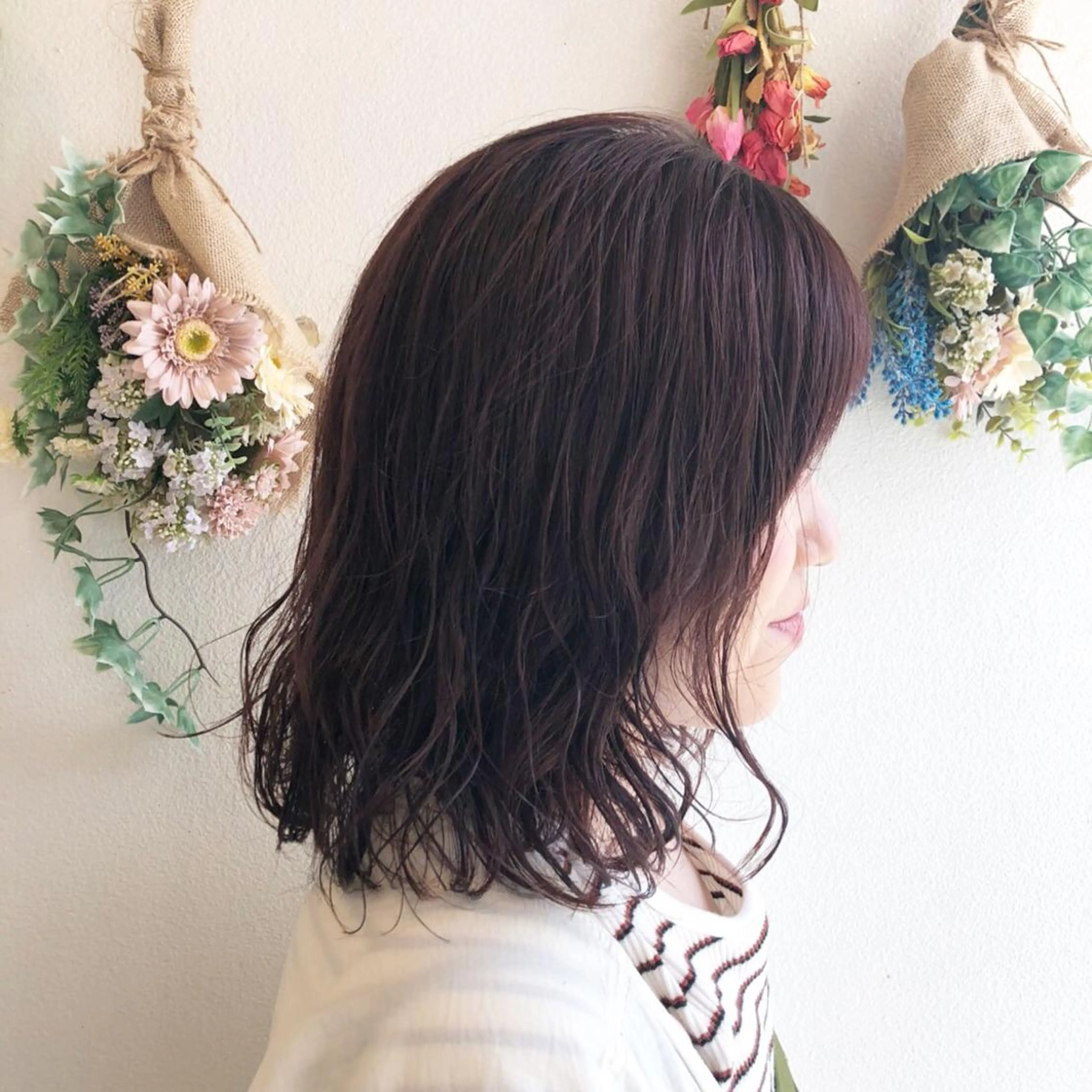 ミディアム カラー パーマ mai /Lita中央橋のヘアスタイル