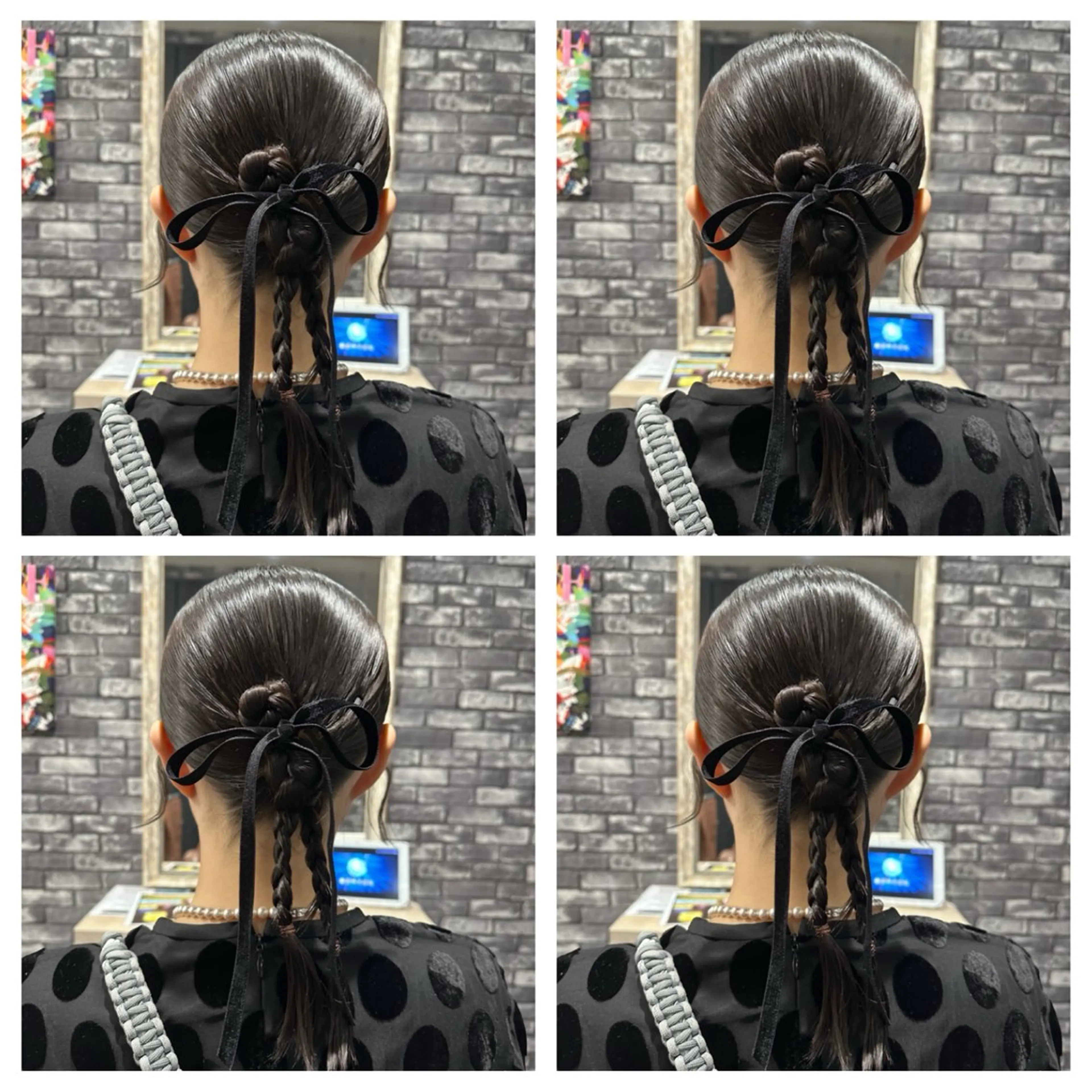 【🩷ミニモ限定メニュー💜】 🎀今流行りのカチモリヘア🎀ヘアアレンジ🌸早朝時間ご対応可能🍒ྀིの写真