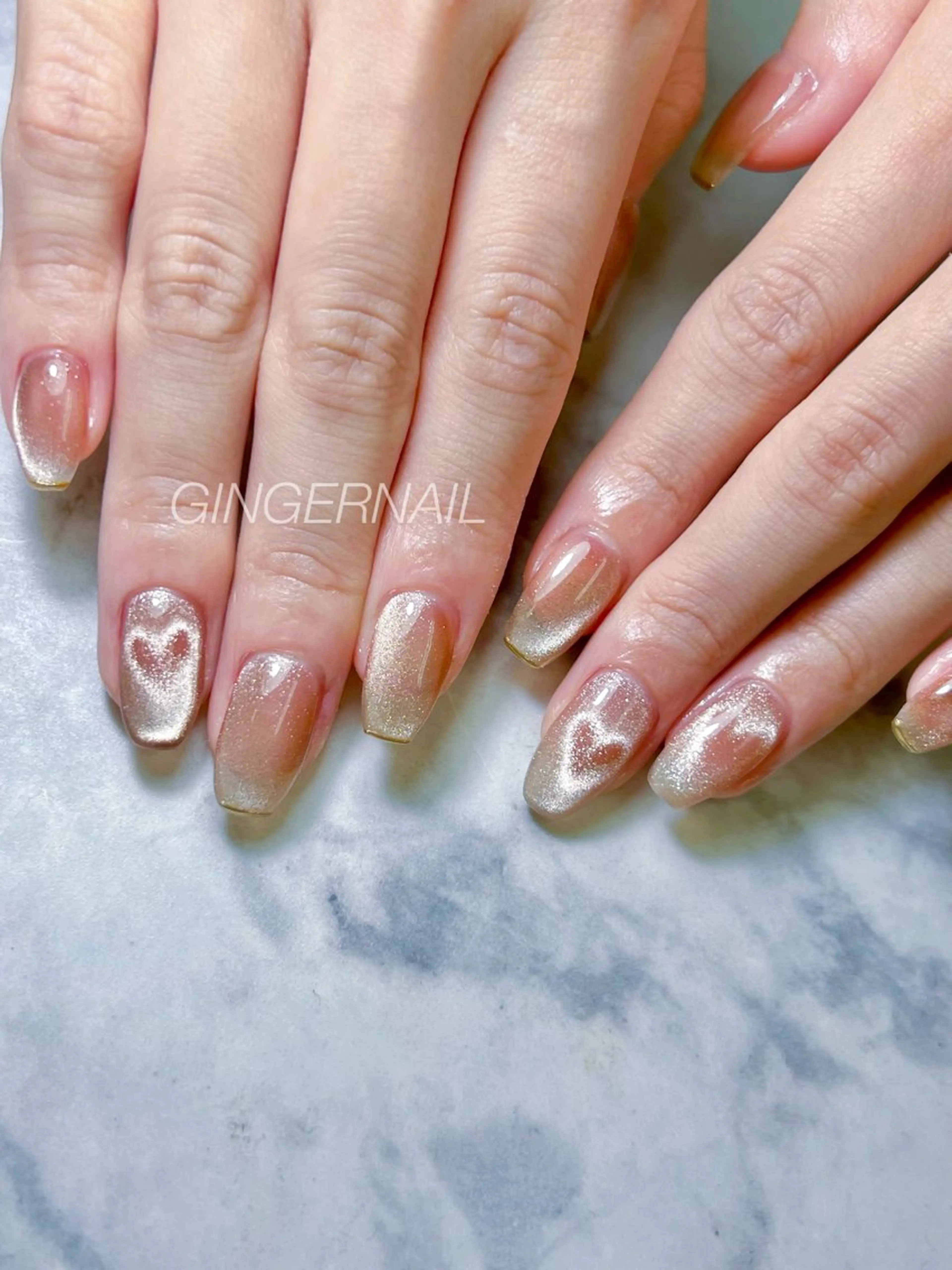 ネイル ハンドネイル ハンドケア 代々木 GINGERNAILのネイルデザイン