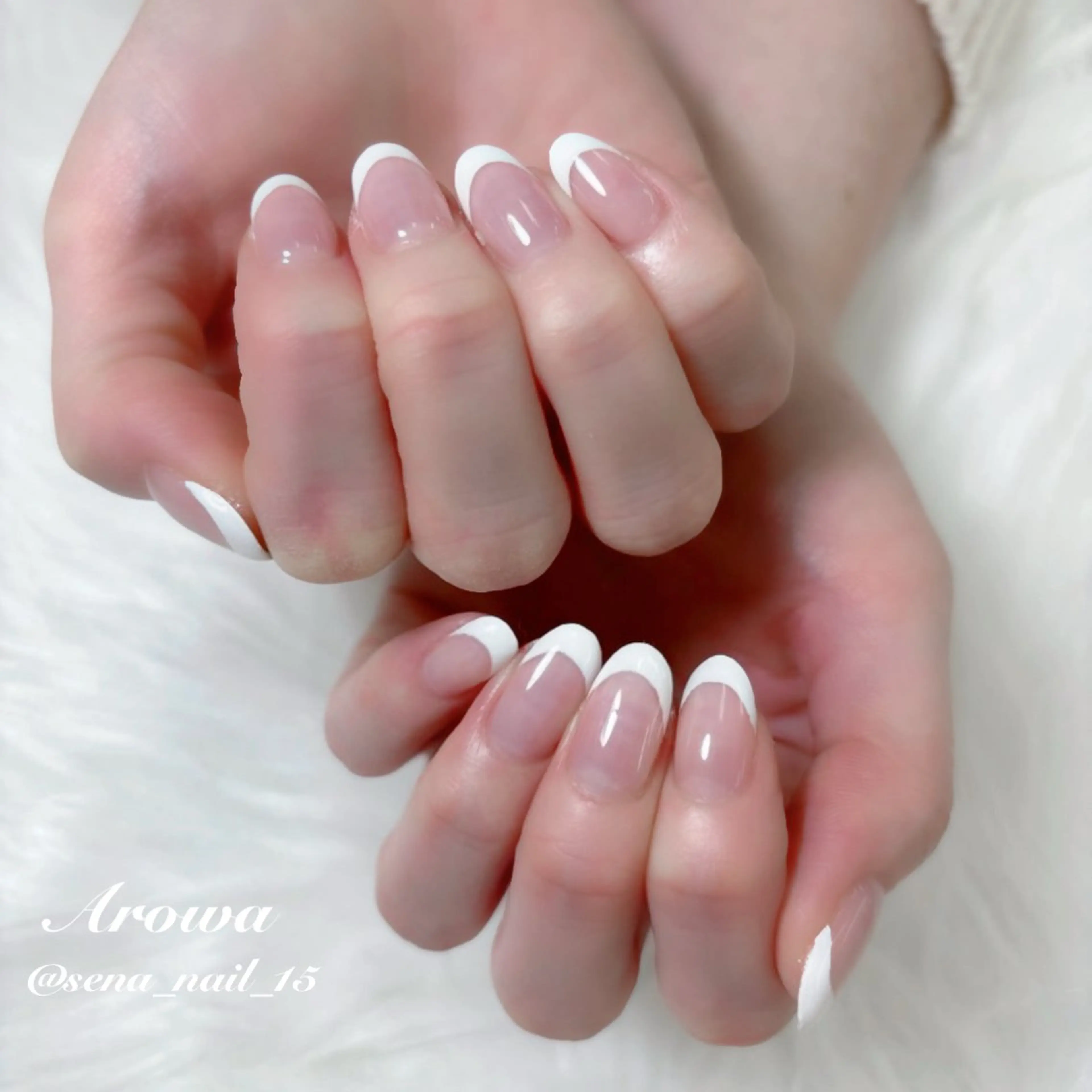 【hand】🤍フレンチorグラデーション🤍の写真