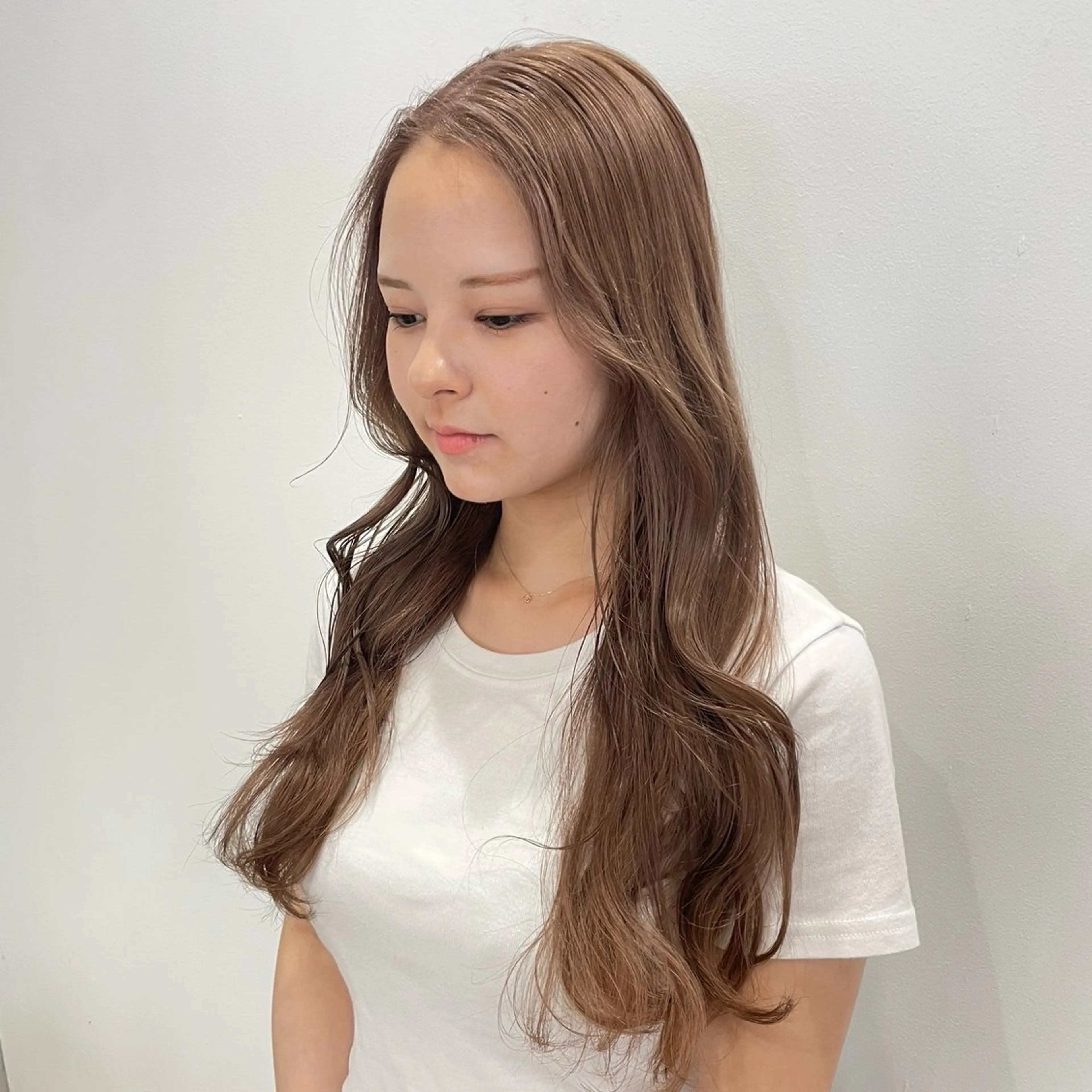 ロング カラー ベージュカラー ヘアアレンジ/ 暖色🩵hazukiのヘアスタイル